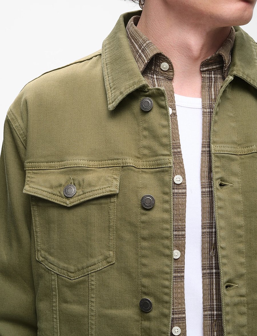 Matinique - MAshepard Jacket - voodrita teksatagid - silver sage - 4