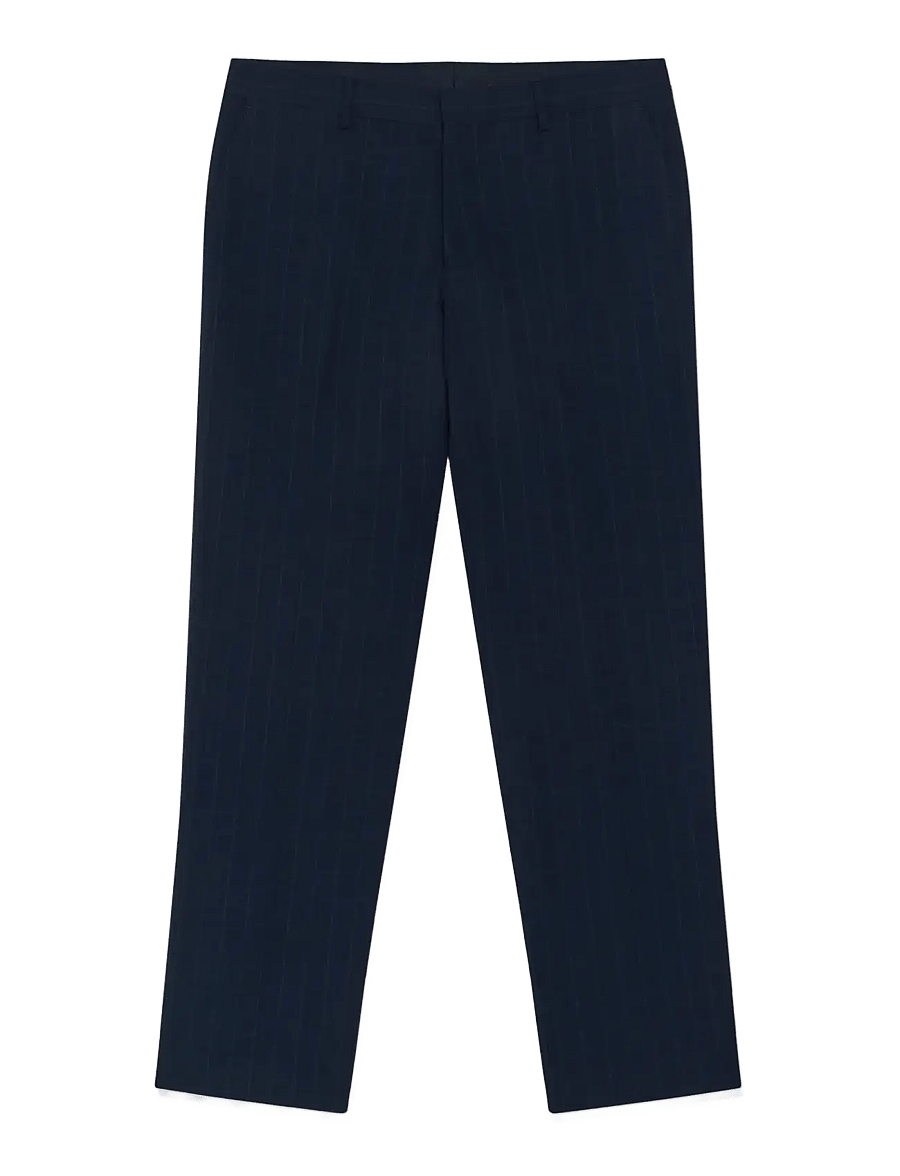 Matinique - MAwesley Pant - kostiuminės kelnės - dark navy - 1