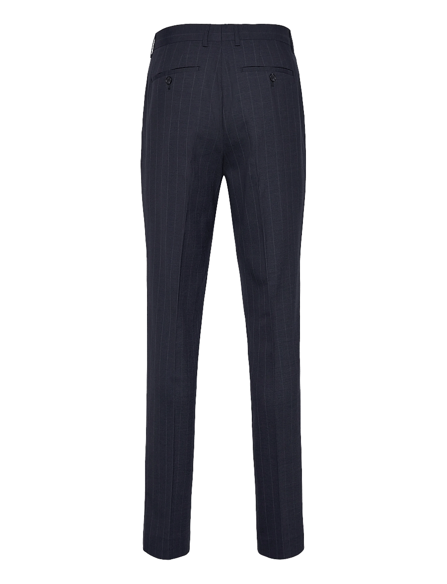 Matinique - MAwesley Pant - kostiuminės kelnės - dark navy - 2