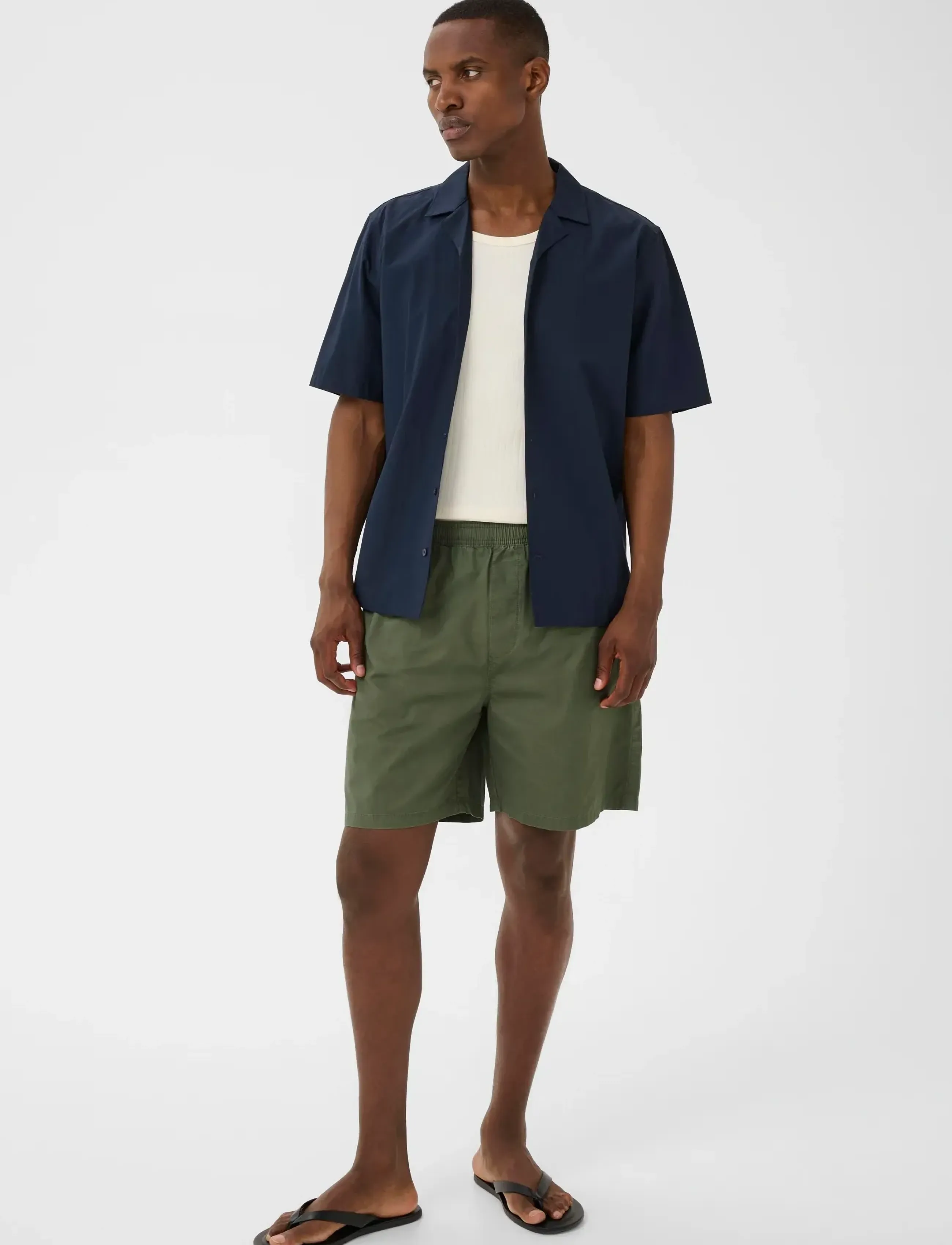 Matinique - MANoram shorts - casual shorts - thyme - 2