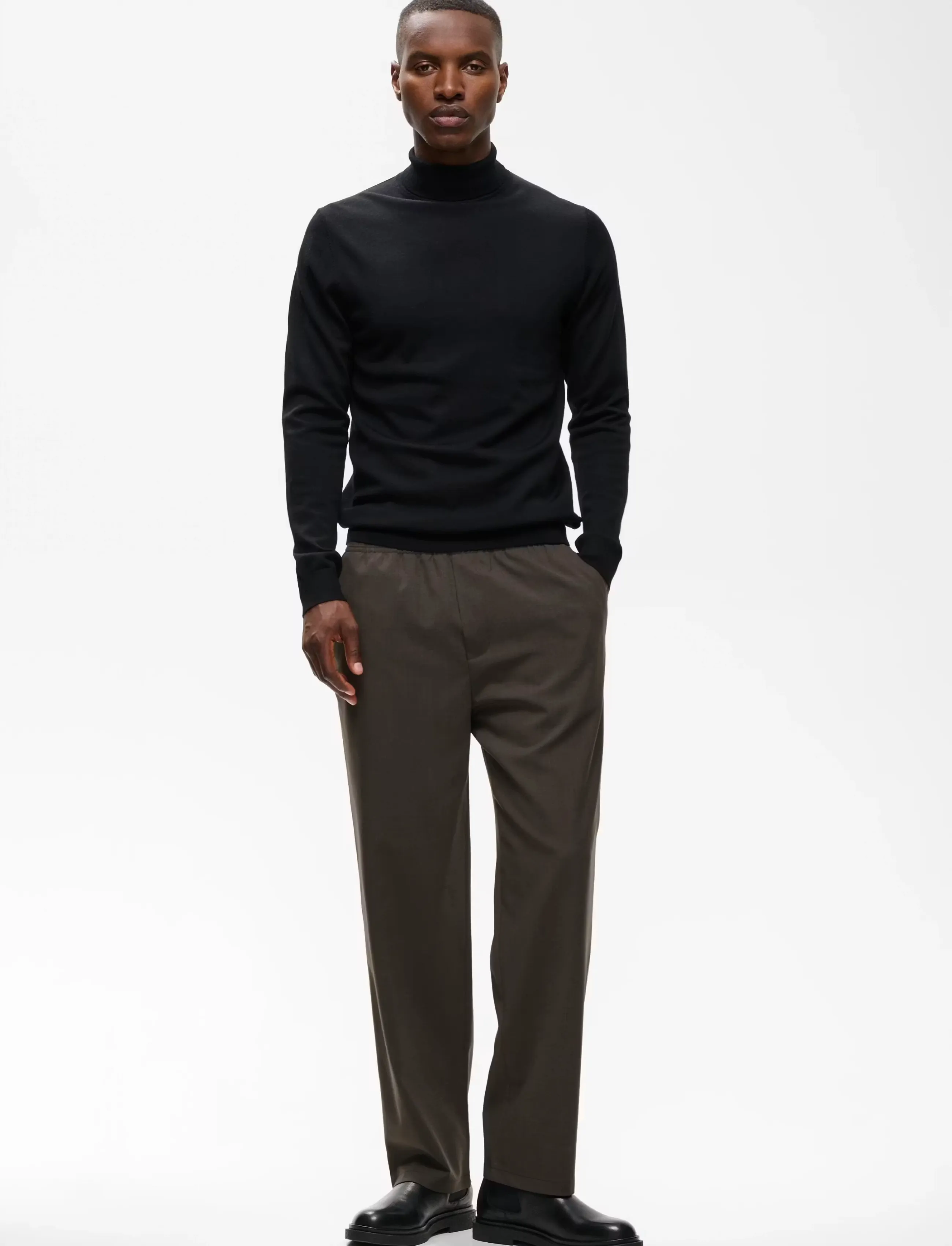Matinique MAfelipe Pant - Trousers - TURKISH COFFEE / brown