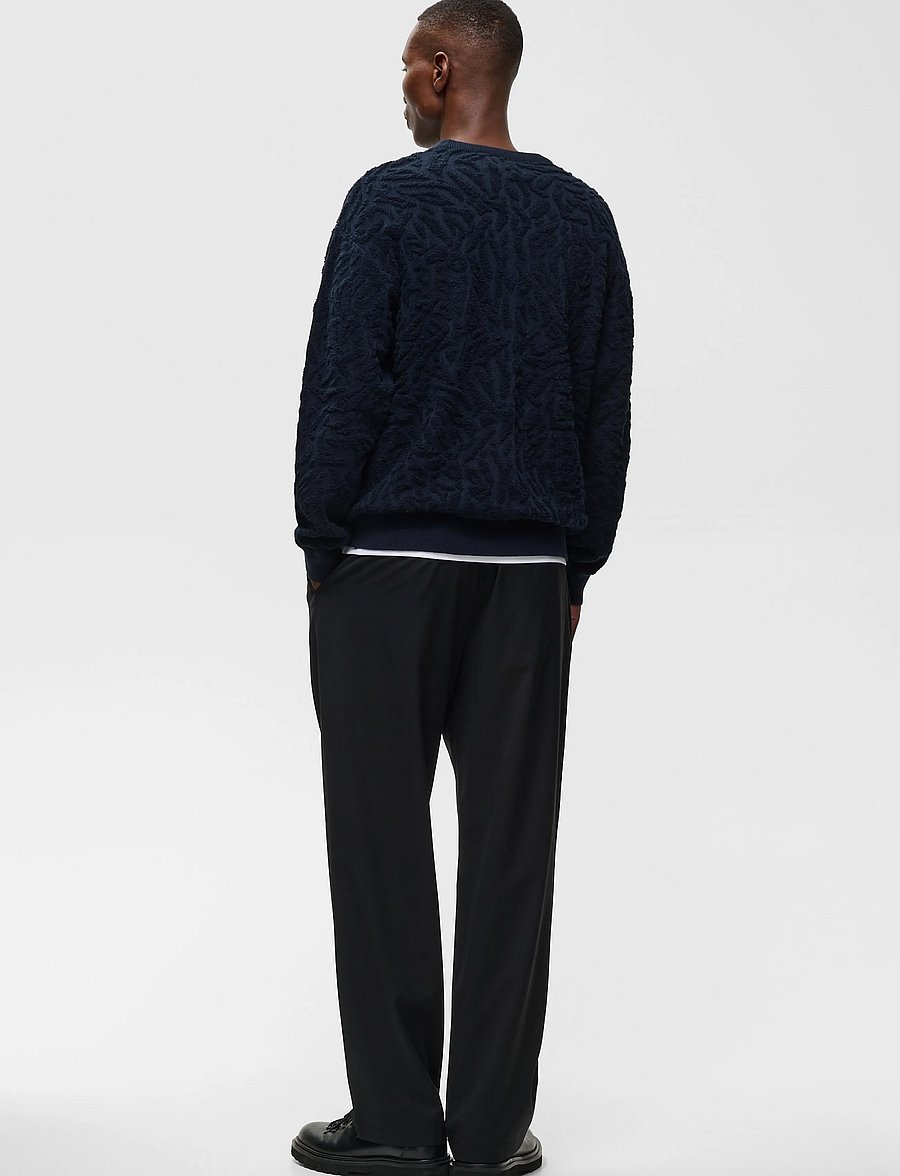Matinique - MAsweatio 73 - round necks - dark navy - 4