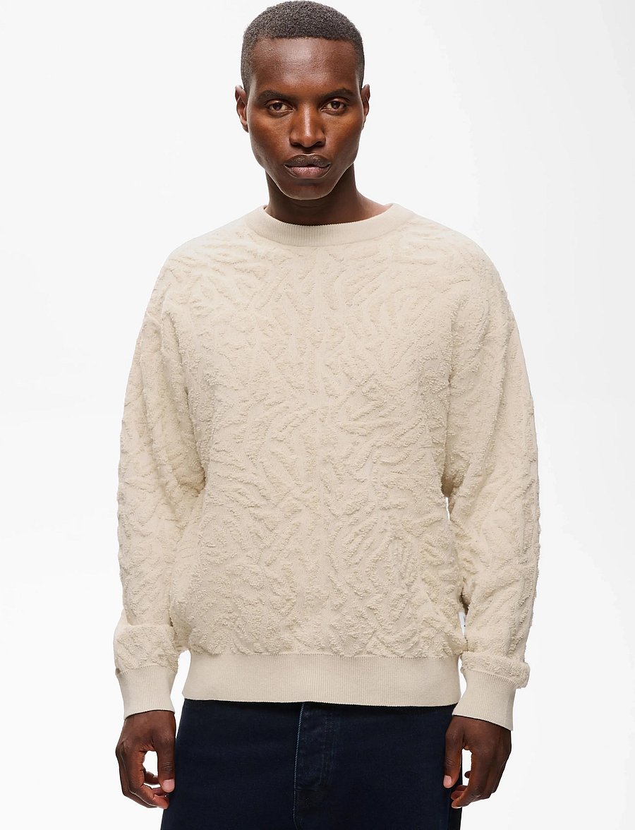 Matinique - MAsweatio 73 - rund hals - off white - 0