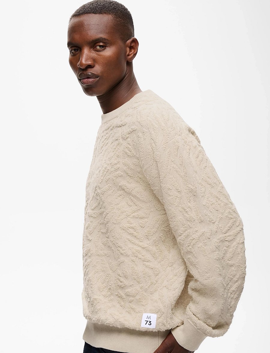 Matinique - MAsweatio 73 - rund hals - off white - 5