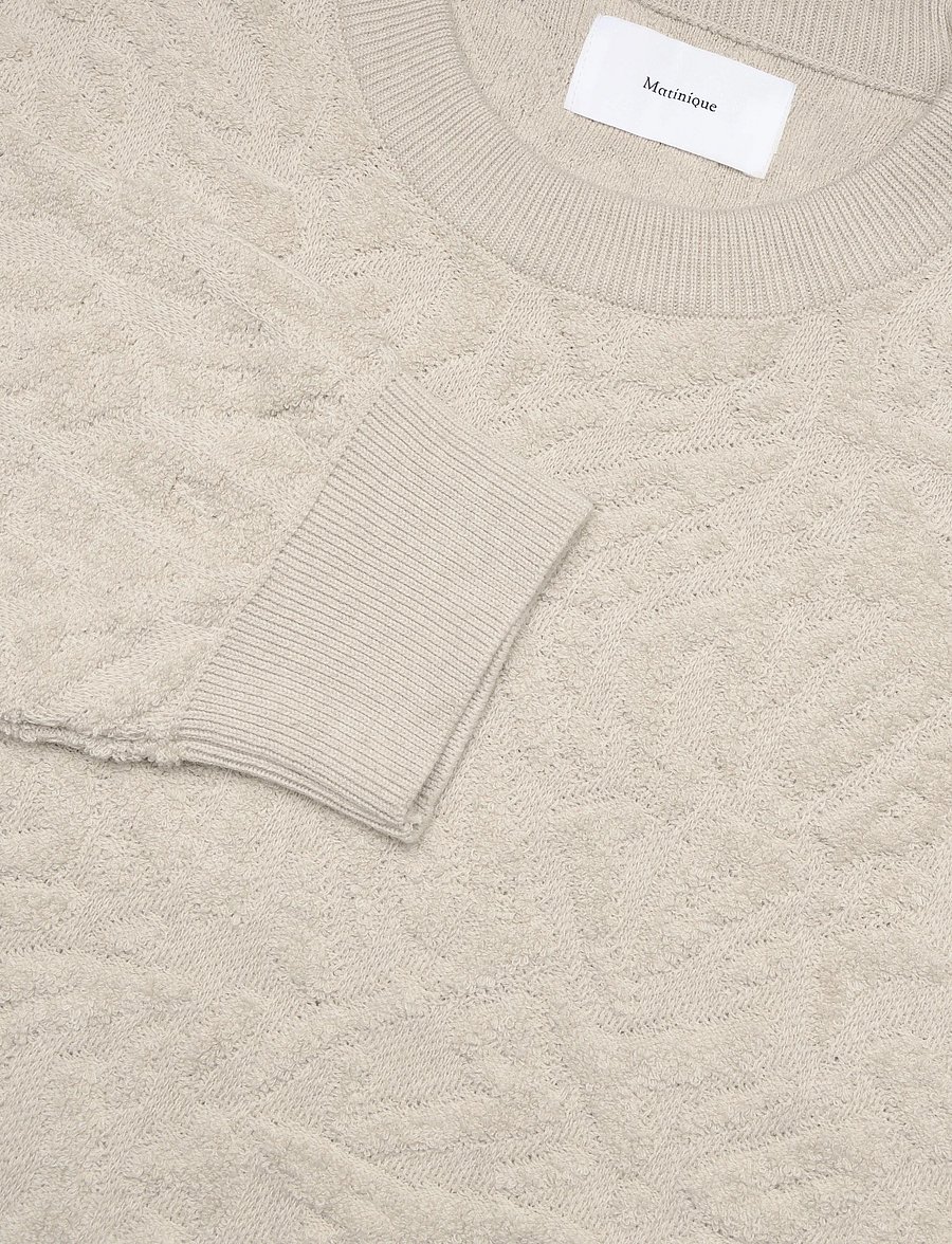Matinique - MAsweatio 73 - rundhals - off white - 3