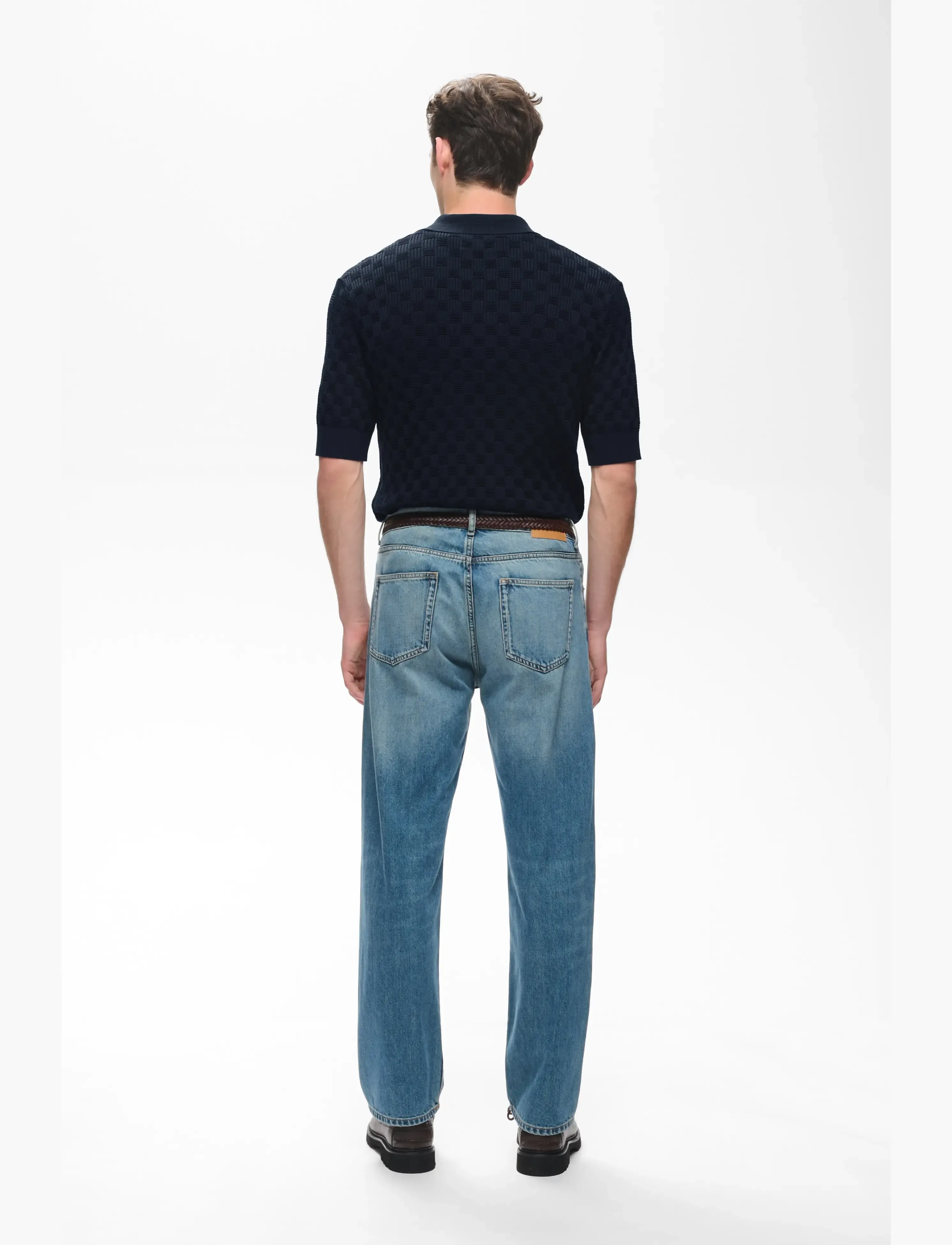 Matinique - MApolo BB Heritage - langärmlige strick-polohemden - dark navy - 3