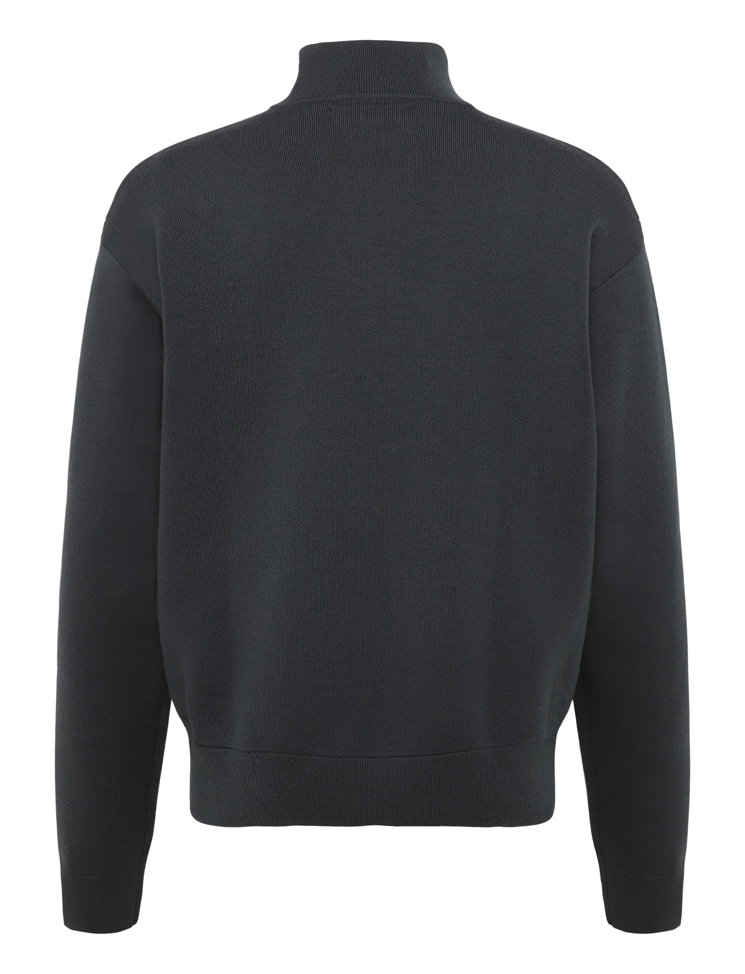 Matinique - MAsweatio Z 73 - swetry zapinane do połowy - pirate black - 2