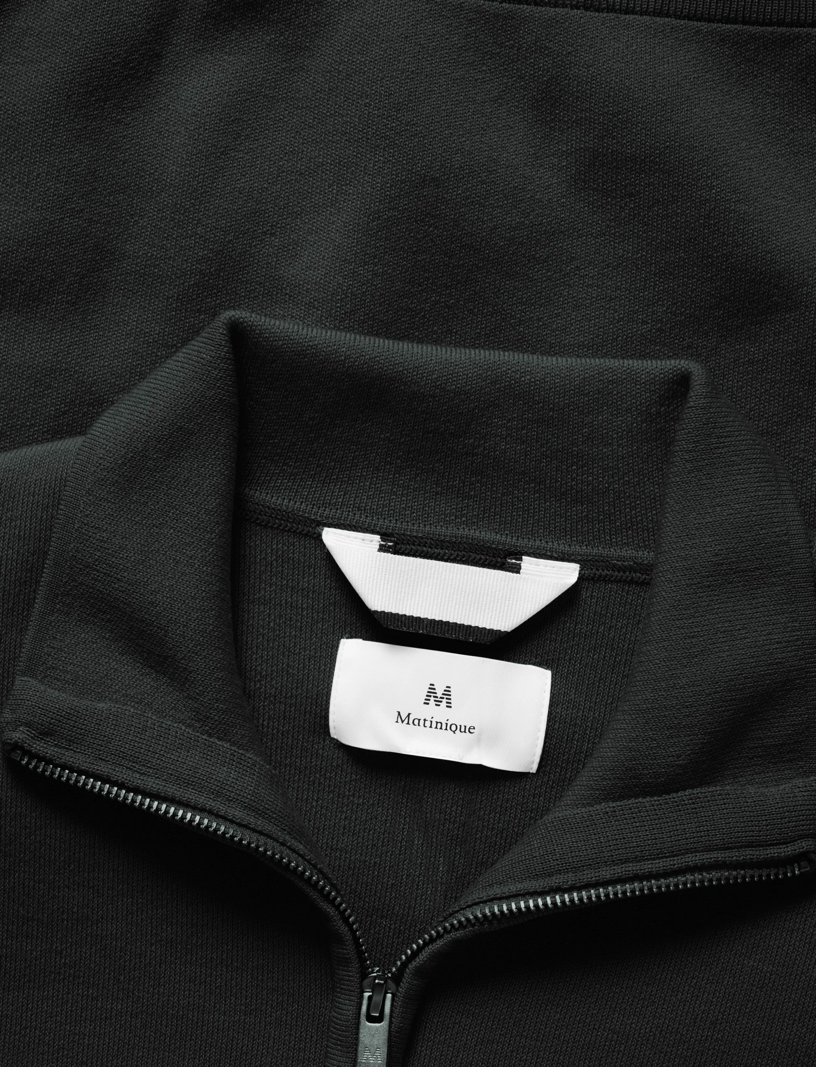Matinique - MAsweatio Z 73 - langärmelige strick-polohemden - pirate black - 5