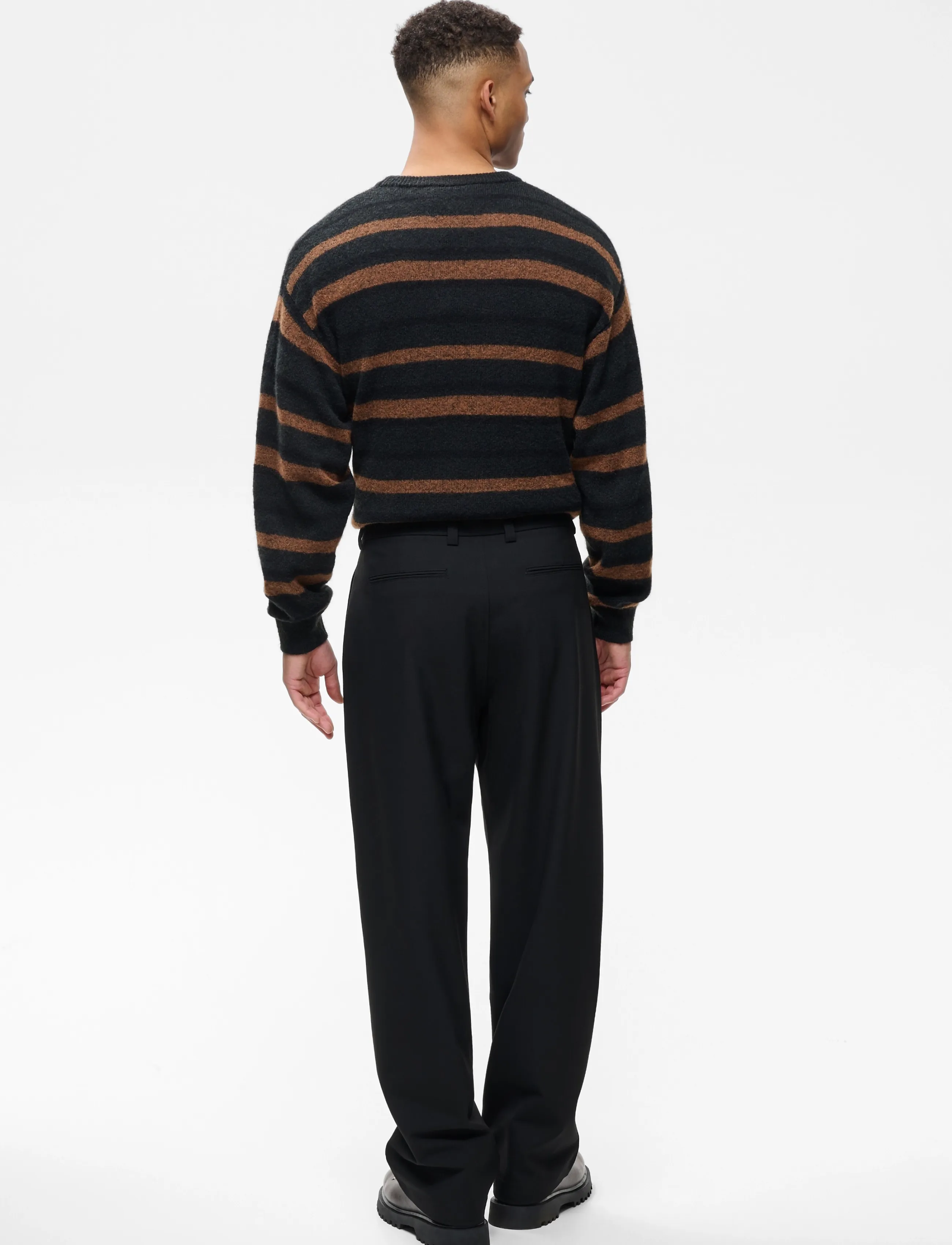 Matinique - MAChino Pleat Pants - habitbukser - black - 4