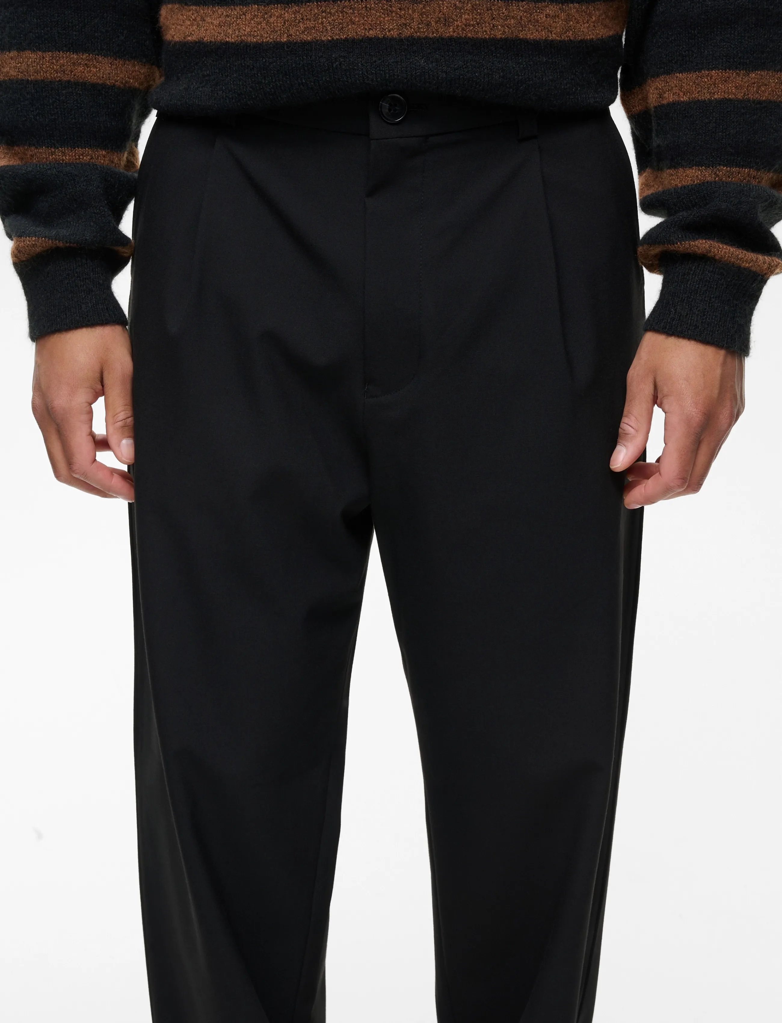 Matinique Machino Pleat Pants kostymbyxor herr – bild 5