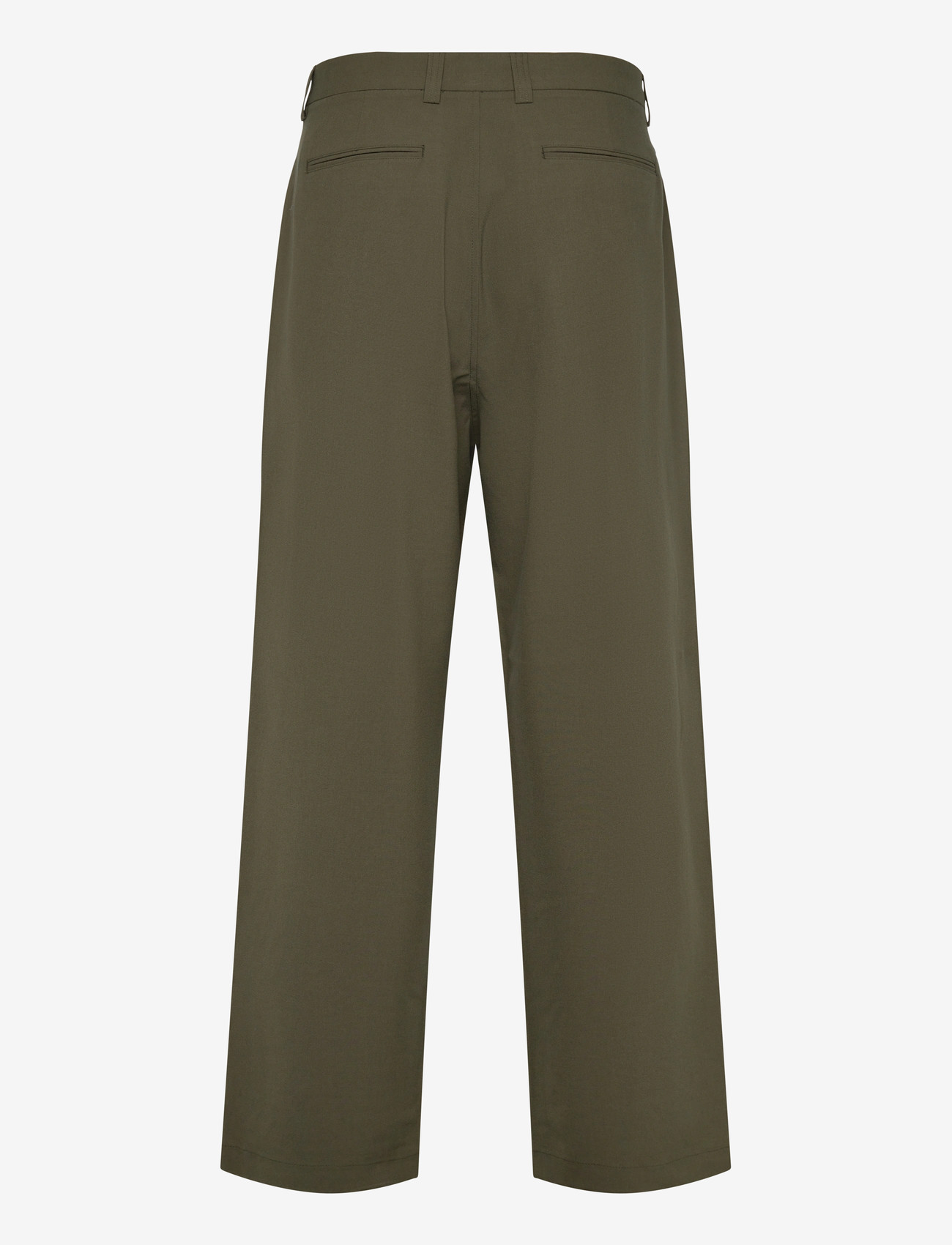 Matinique - MAChino Pleat Pants - anzugshosen - dusty olive melange - 2
