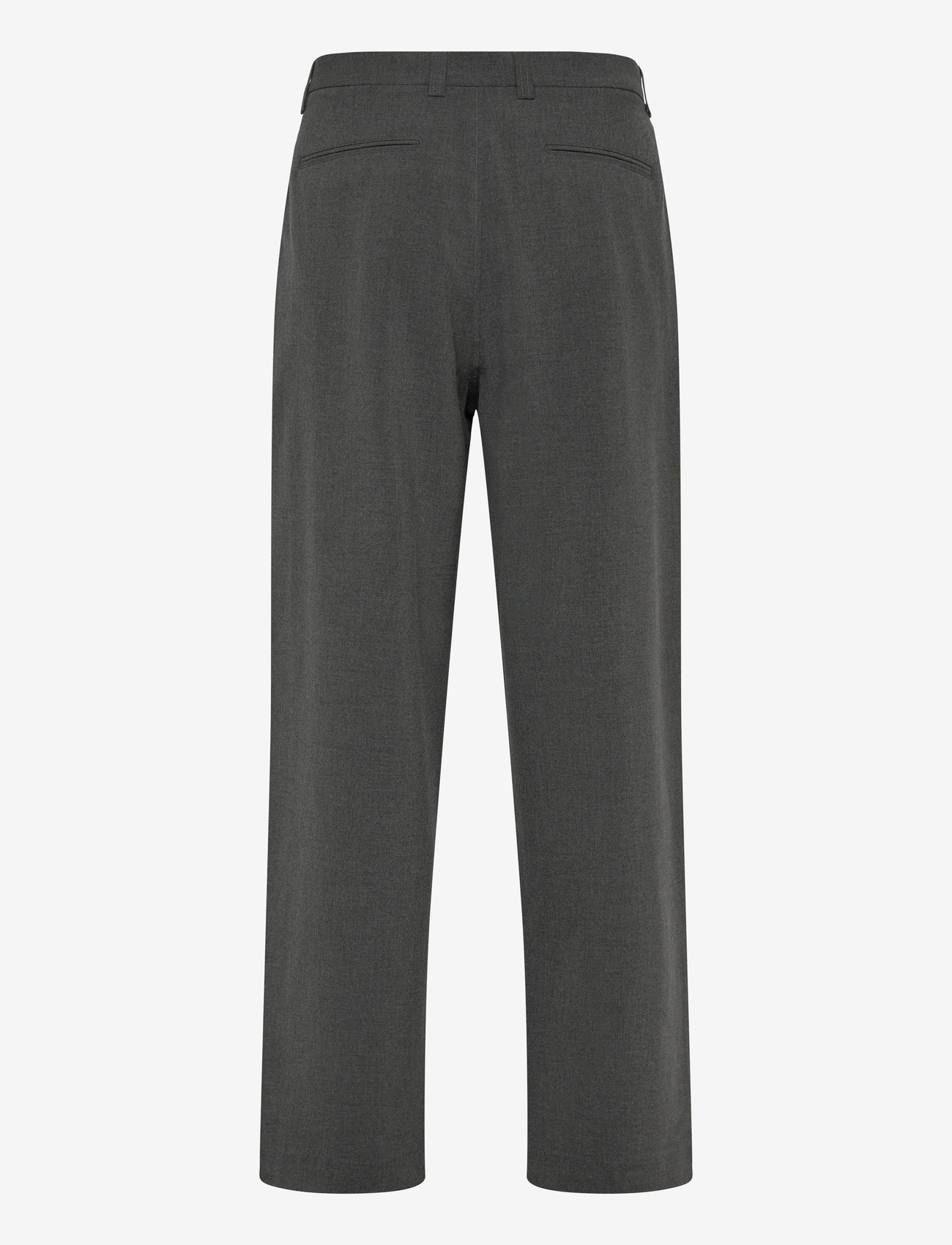 Matinique - MAChino Pleat Pants - habitbukser - medium grey melange - 2