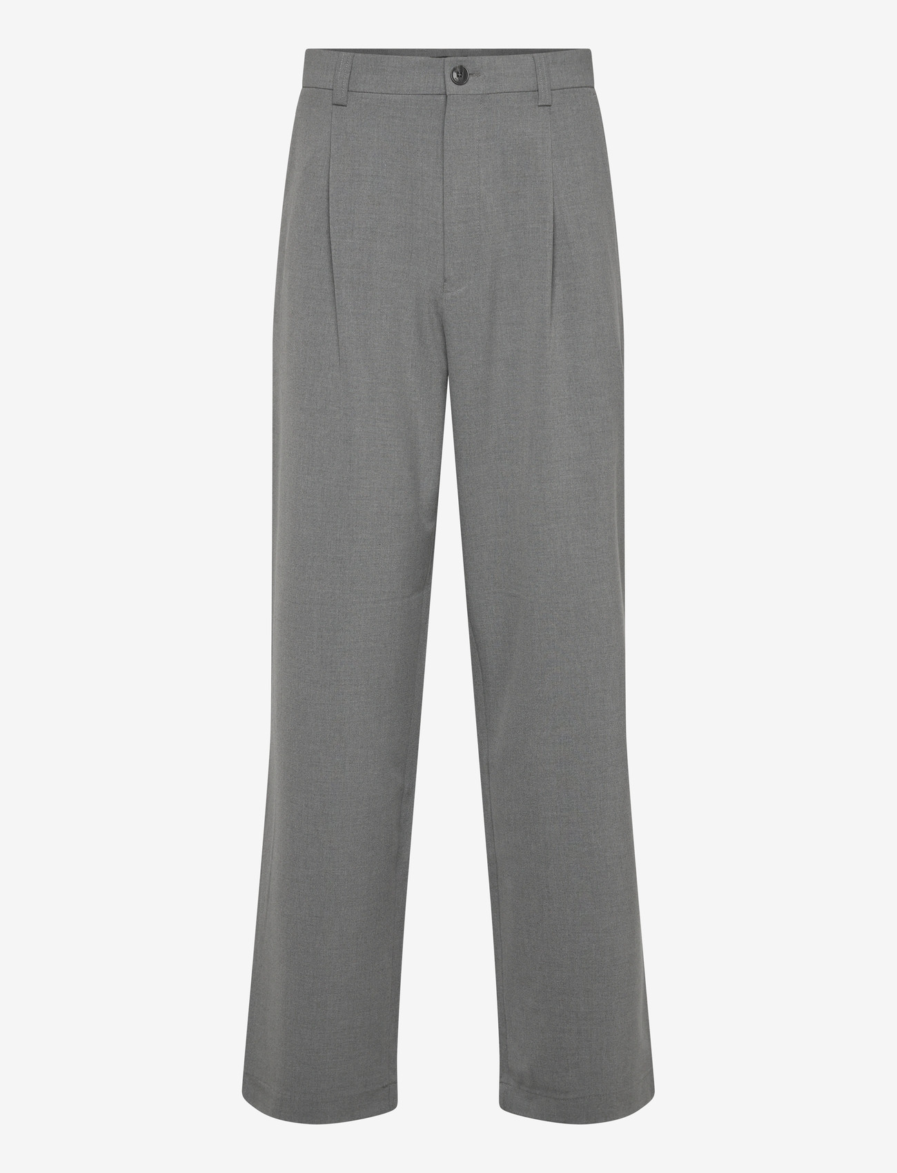 Matinique - MAChino Pleat Pants - Ülikonnapüksid - smoked pearl - 1