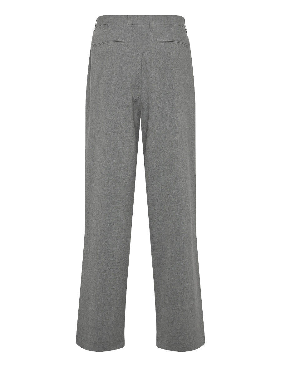 Matinique - MAChino Pleat Pants - Ülikonnapüksid - smoked pearl - 2