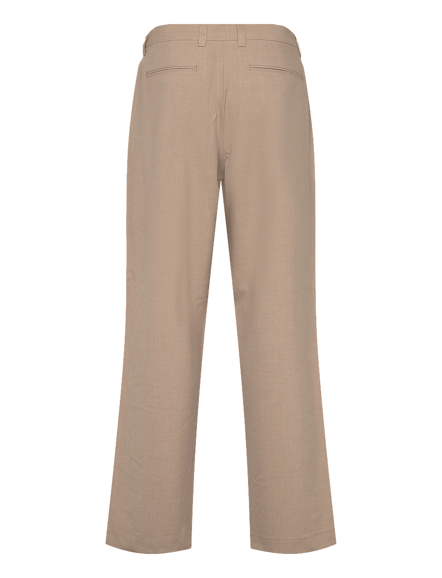 Matinique - MAChino Pleat Pants - Ülikonnapüksid - winter twig melange - 2