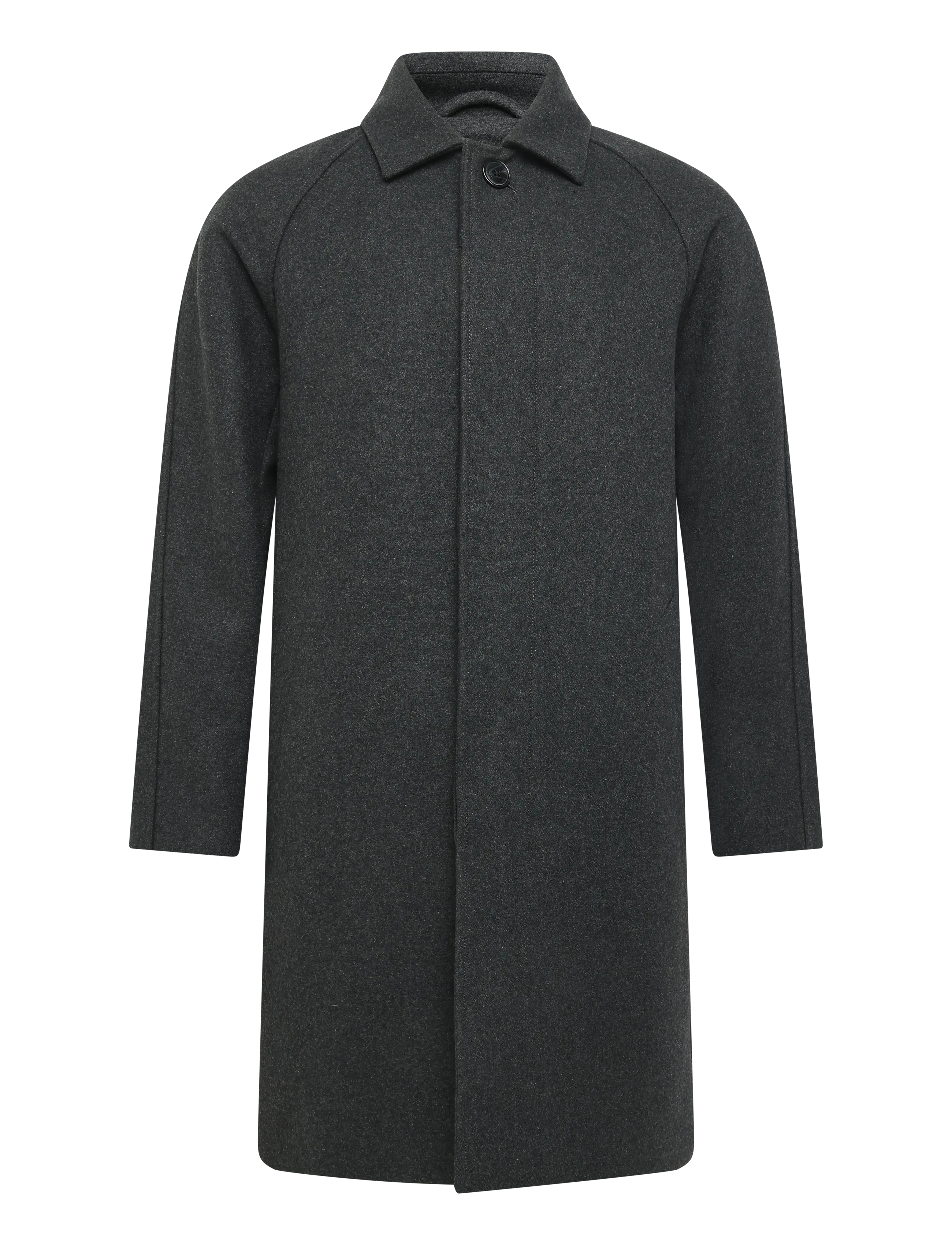 Matinique - MAelijah W - uldfrakker - dark grey melange - 1