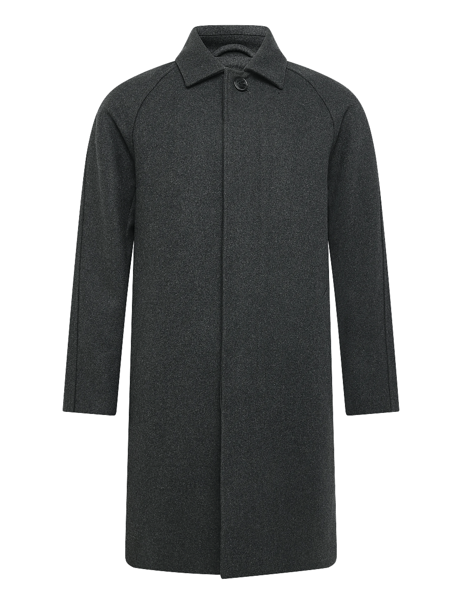 Matinique - MAelijah W - uldfrakker - dark grey melange - 1