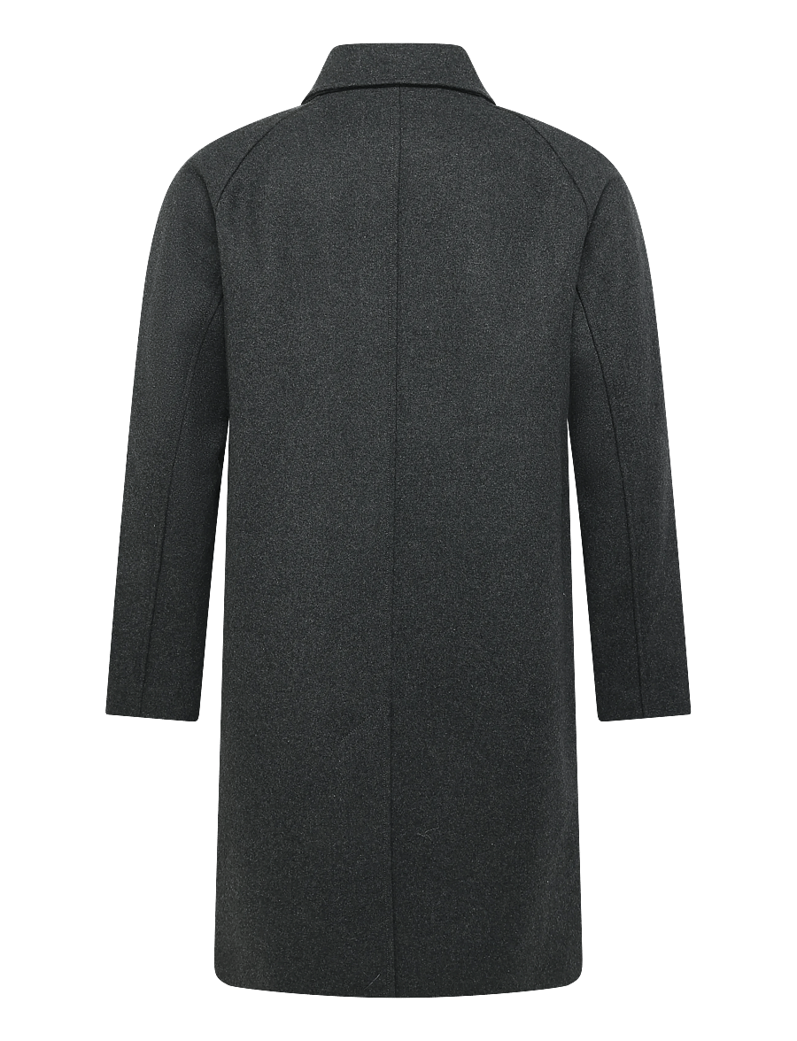 Matinique - MAelijah W - uldfrakker - dark grey melange - 2