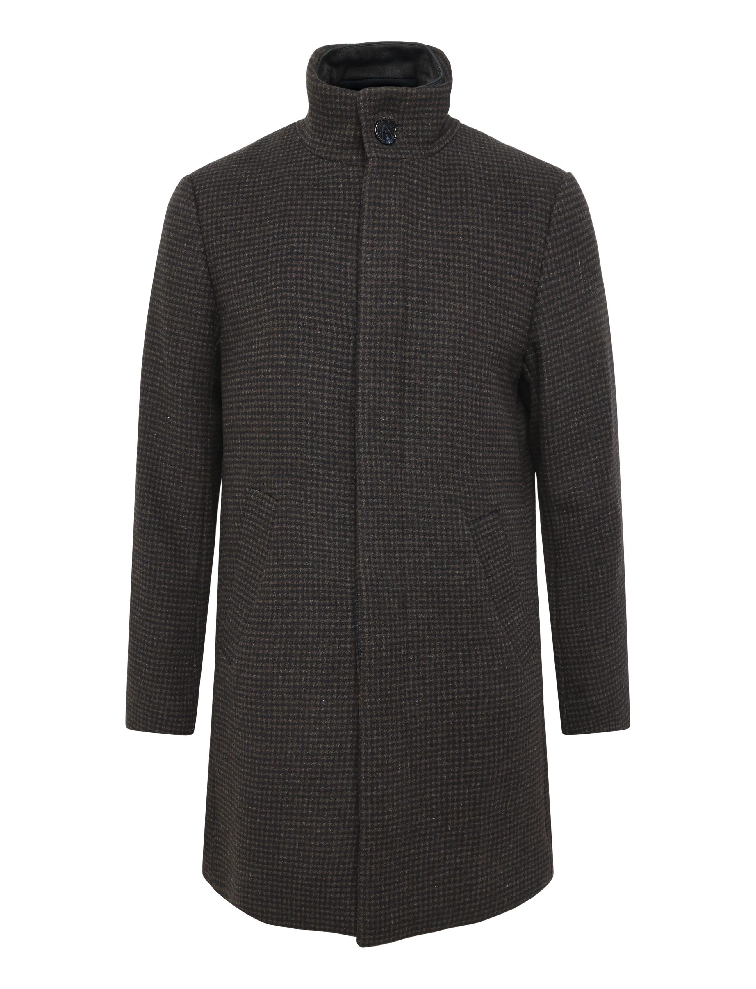 Matinique MAharvey N - Coats - DARK NAVY / brown