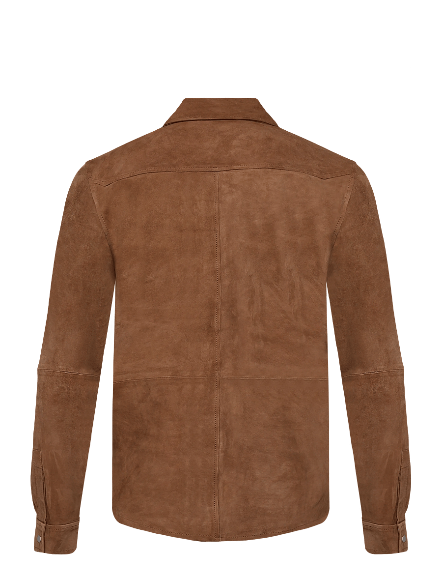 Matinique - MAwestern Suede - fall jackets - sepia - 2