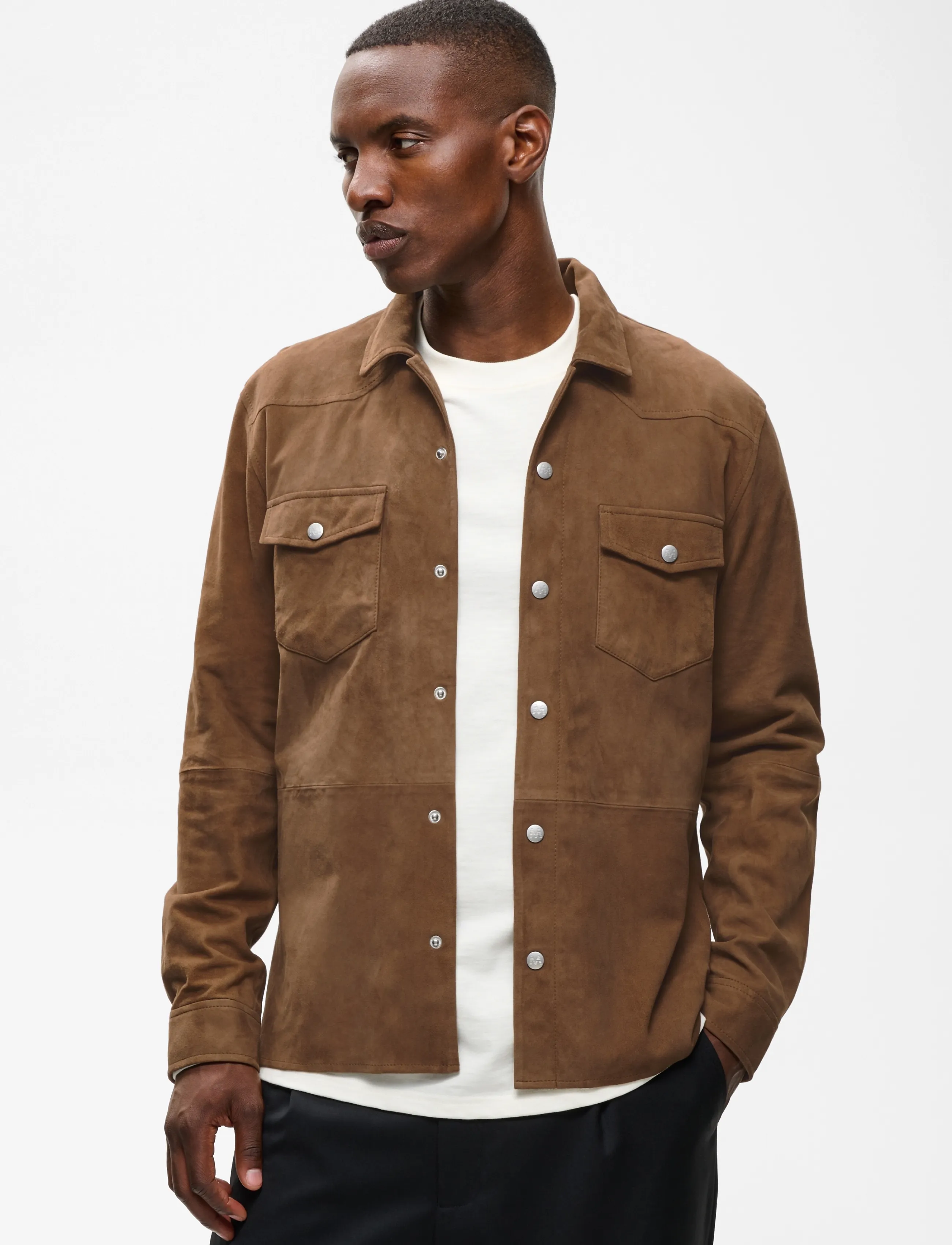Matinique MAwestern Suede - Nordic Style - SEPIA / brown