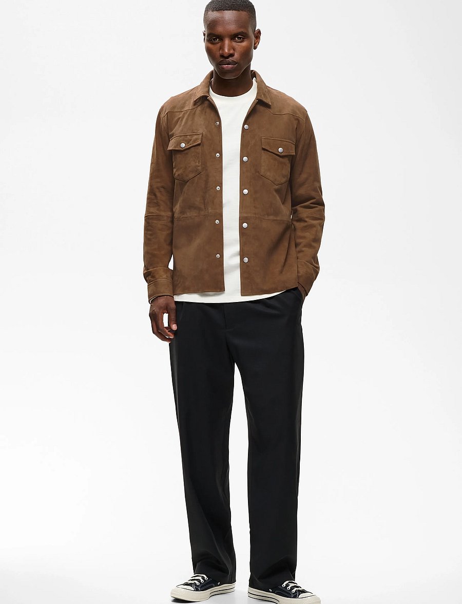 Matinique - MAwestern Suede - frühlingsjacken - sepia - 2