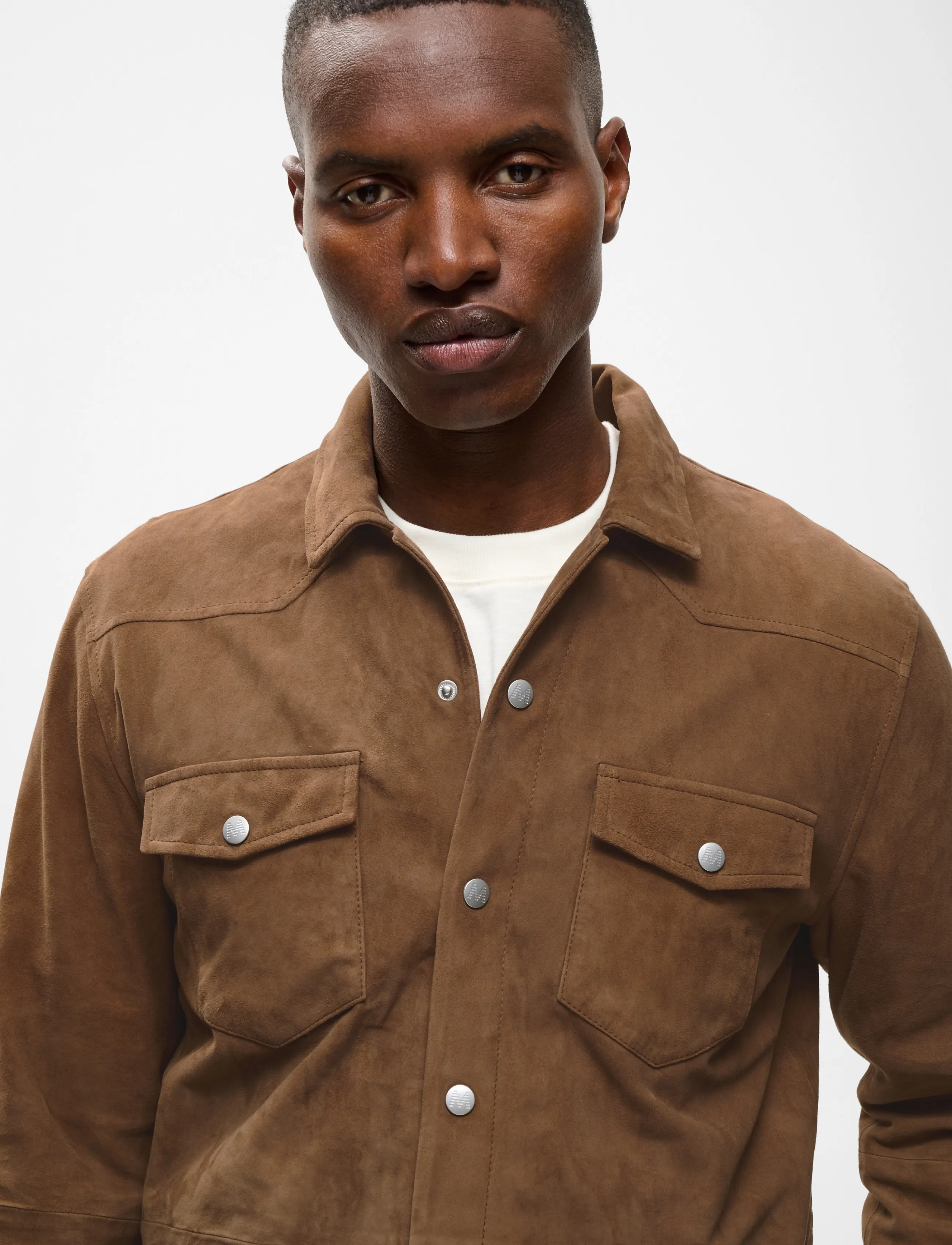 Matinique - MAwestern Suede - spring jackets - sepia - 4