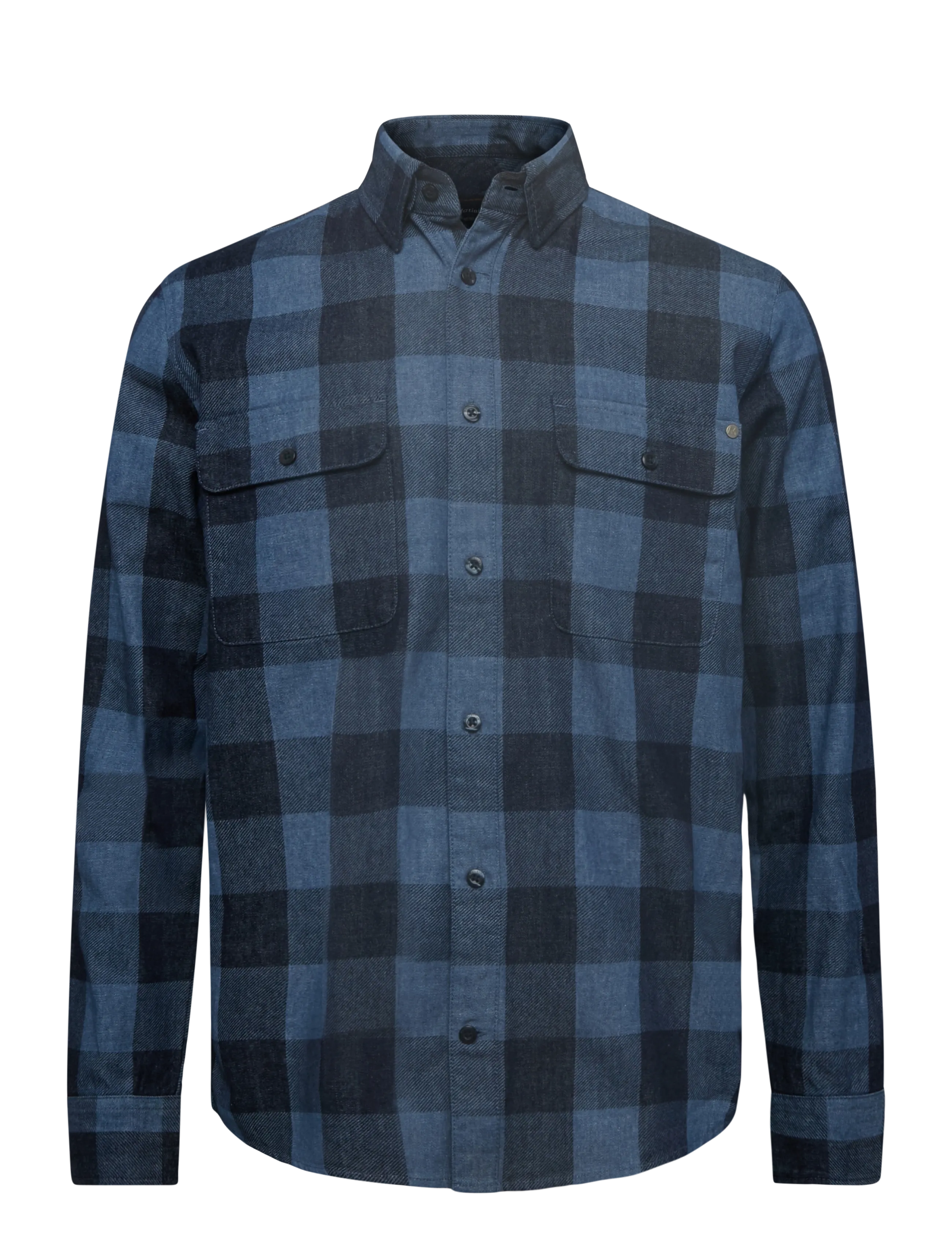 Matinique - MAchristaldo P Heritage - flaneliniai marškiniai - dark washed denim - 1