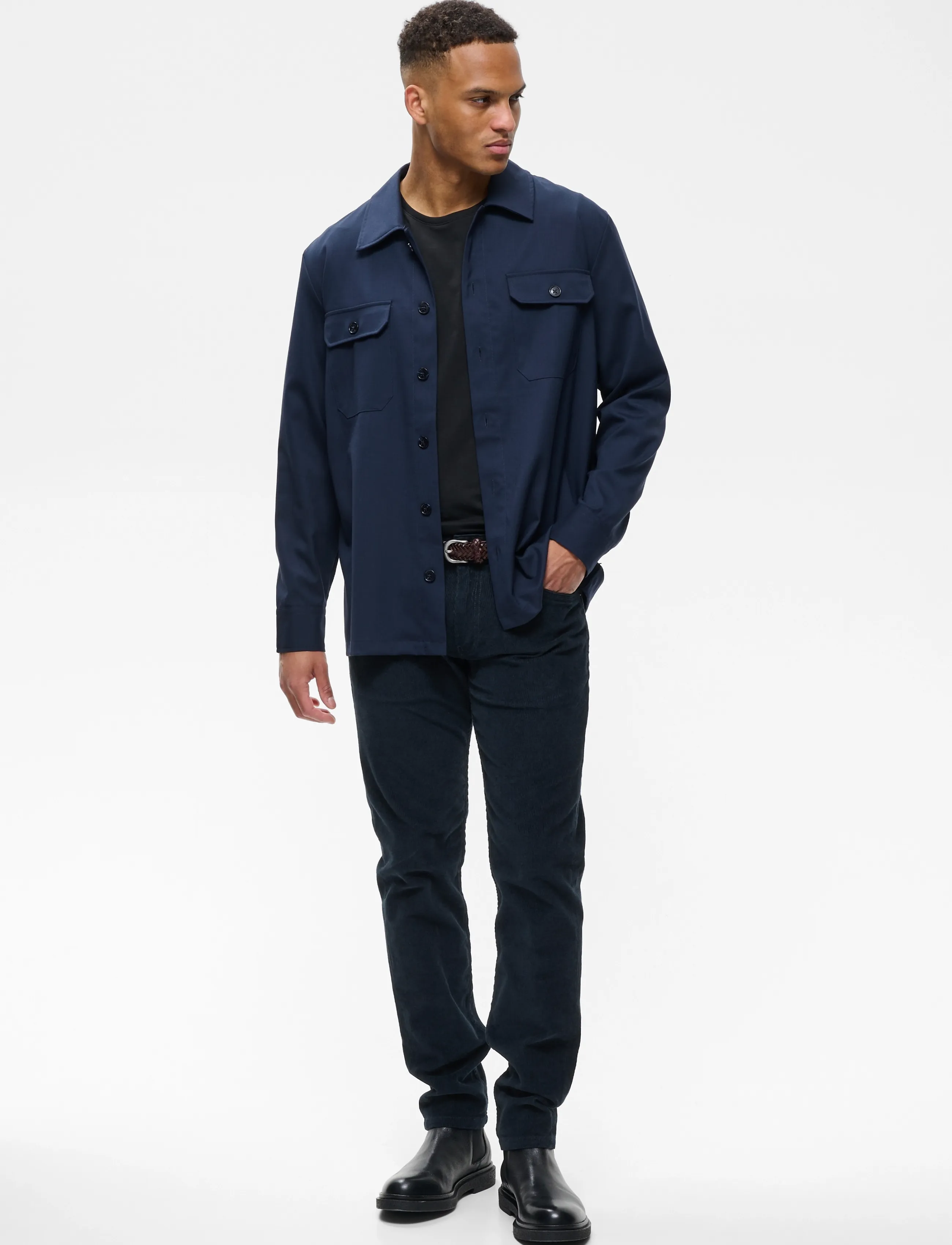 Matinique - MApete - normale jeans - dark navy - 3