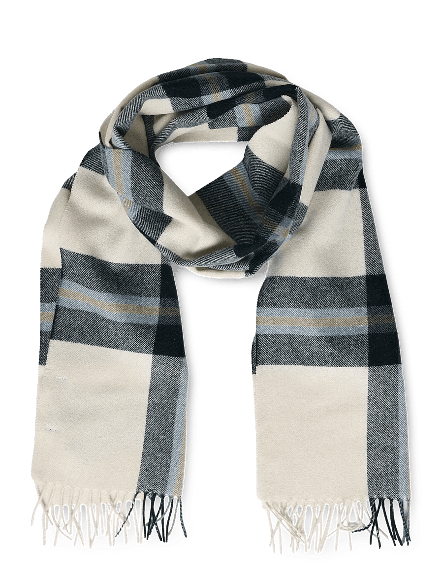 Matinique - MAcheck Scarf - halsdukar - dark navy - 0