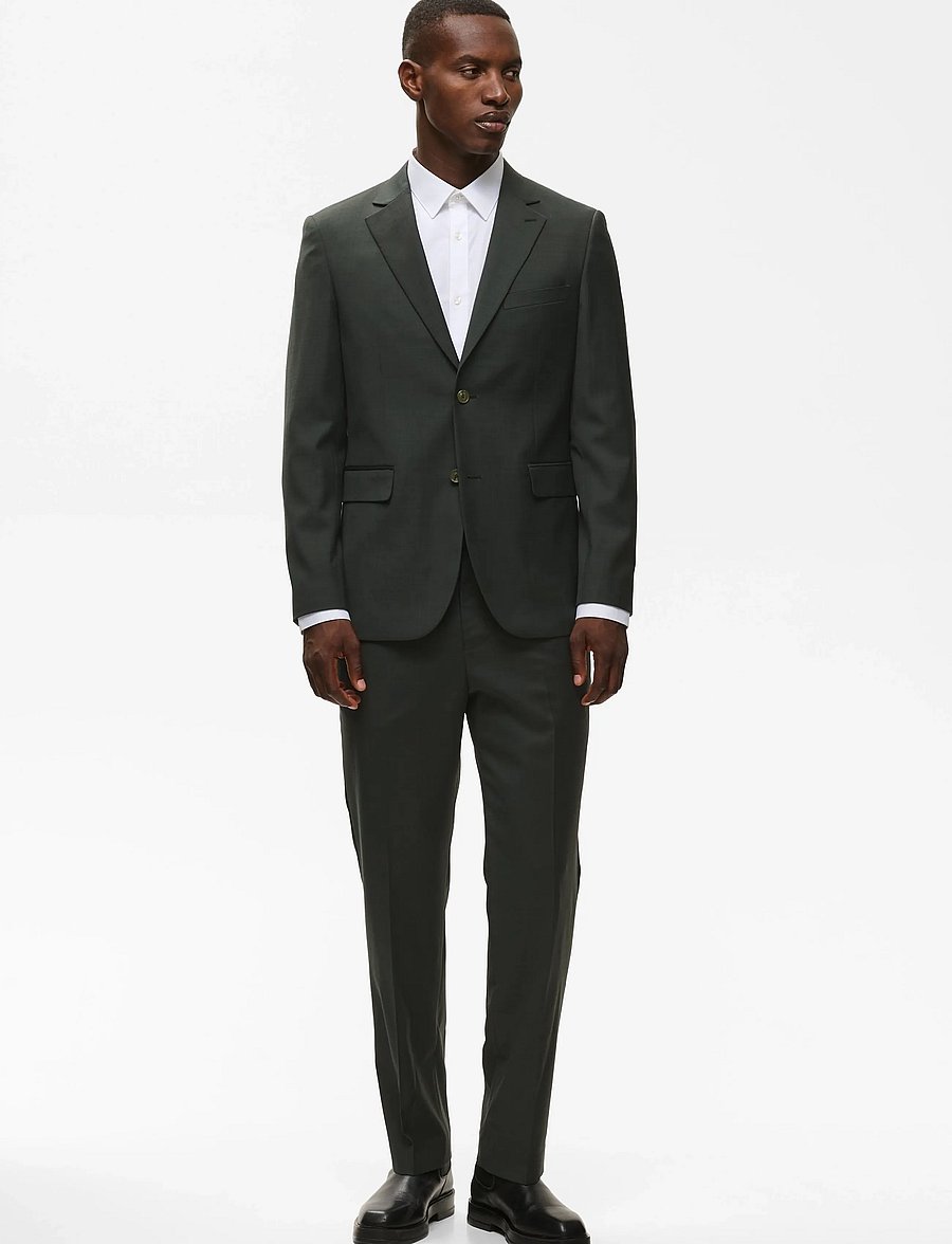 Matinique - MAcharles - einreiher - olive night - 0
