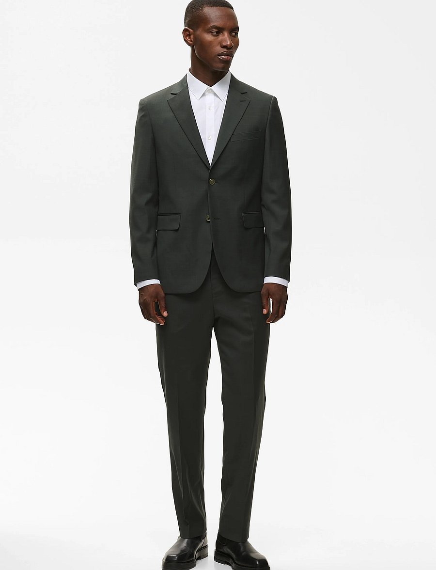 Matinique - MAcharles - einreiher - olive night - 3