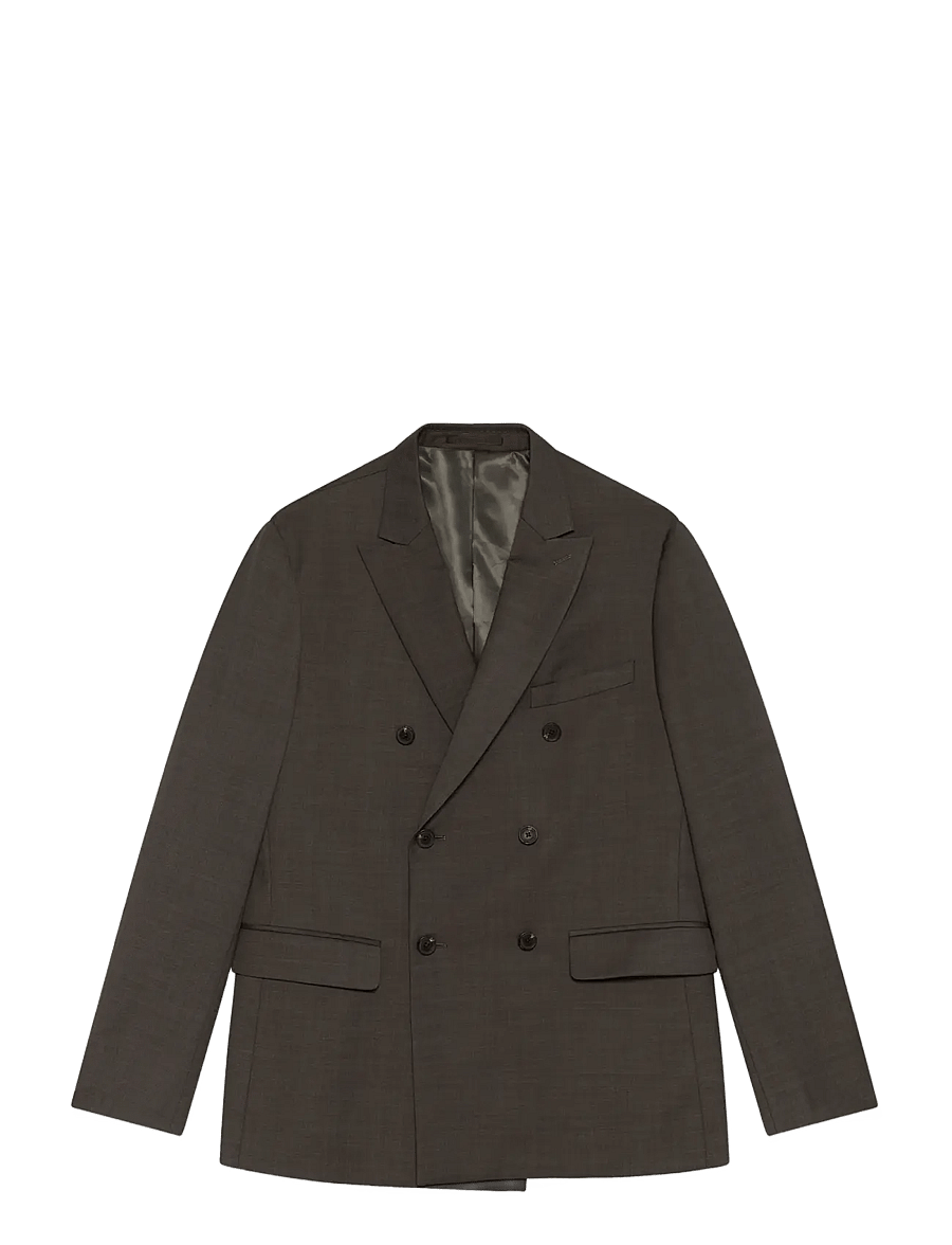 Matinique - MAcharles Double - double breasted blazers - turkish coffee - 1