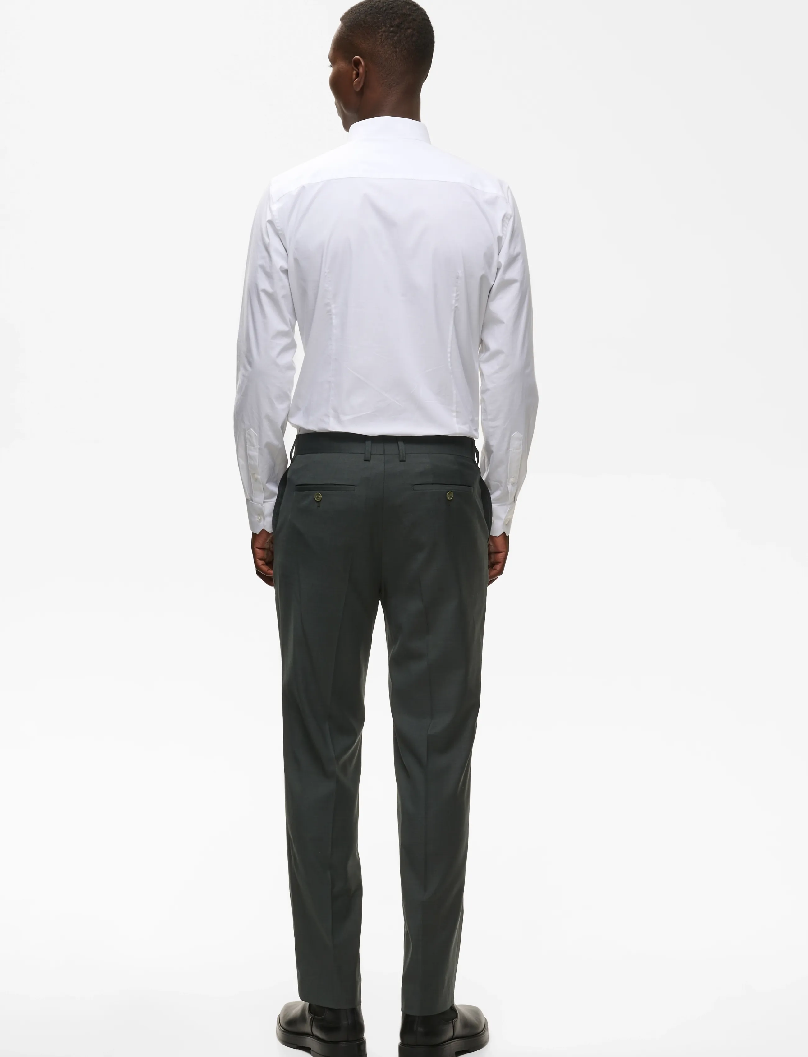 Matinique - MAwesley Pant - Ülikonnapüksid - olive night - 3