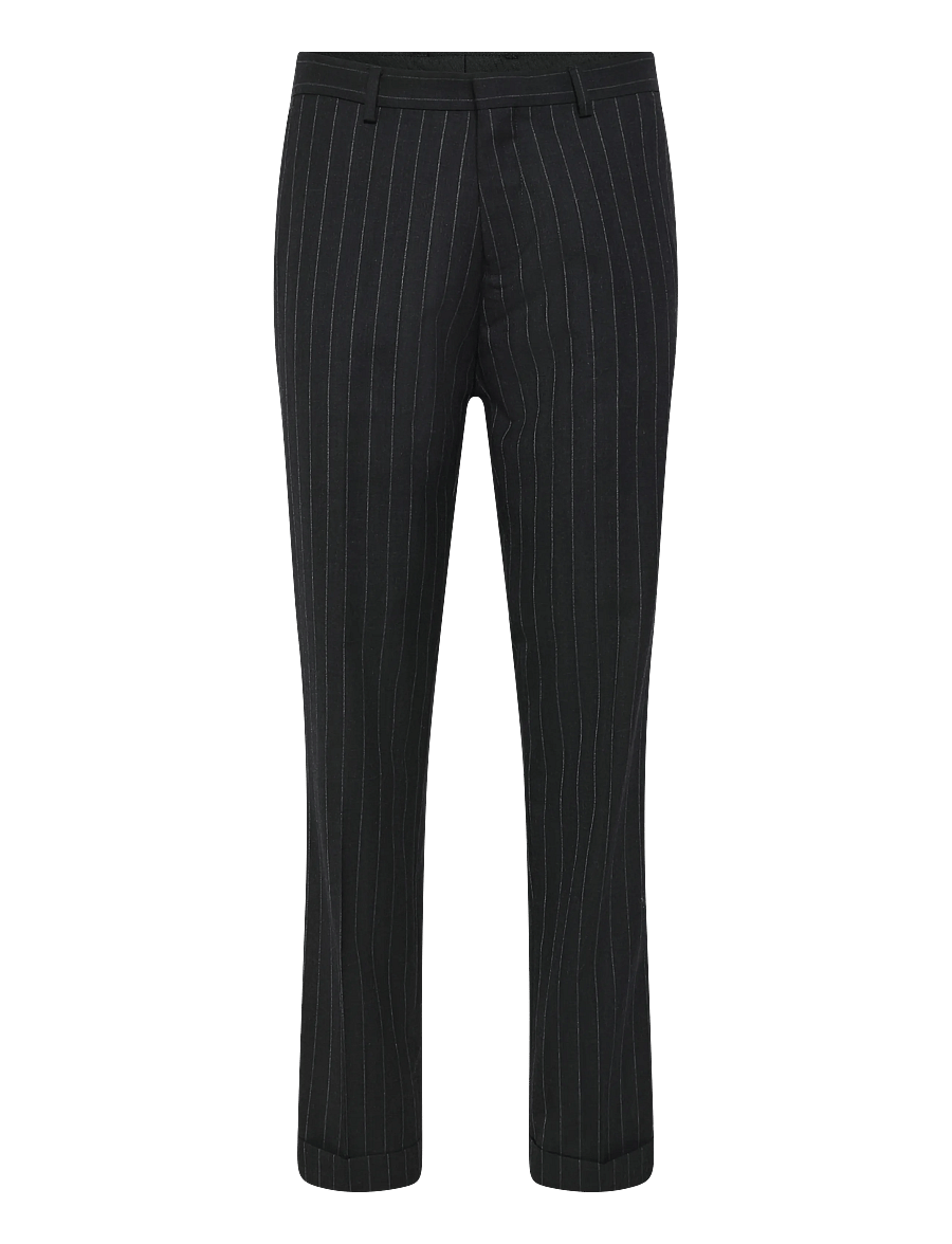 Matinique - MAwesley Pant 2 - habitbukser - dark grey melange - 1