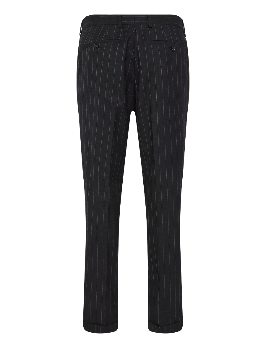 Matinique - MAwesley Pant 2 - habitbukser - dark grey melange - 2
