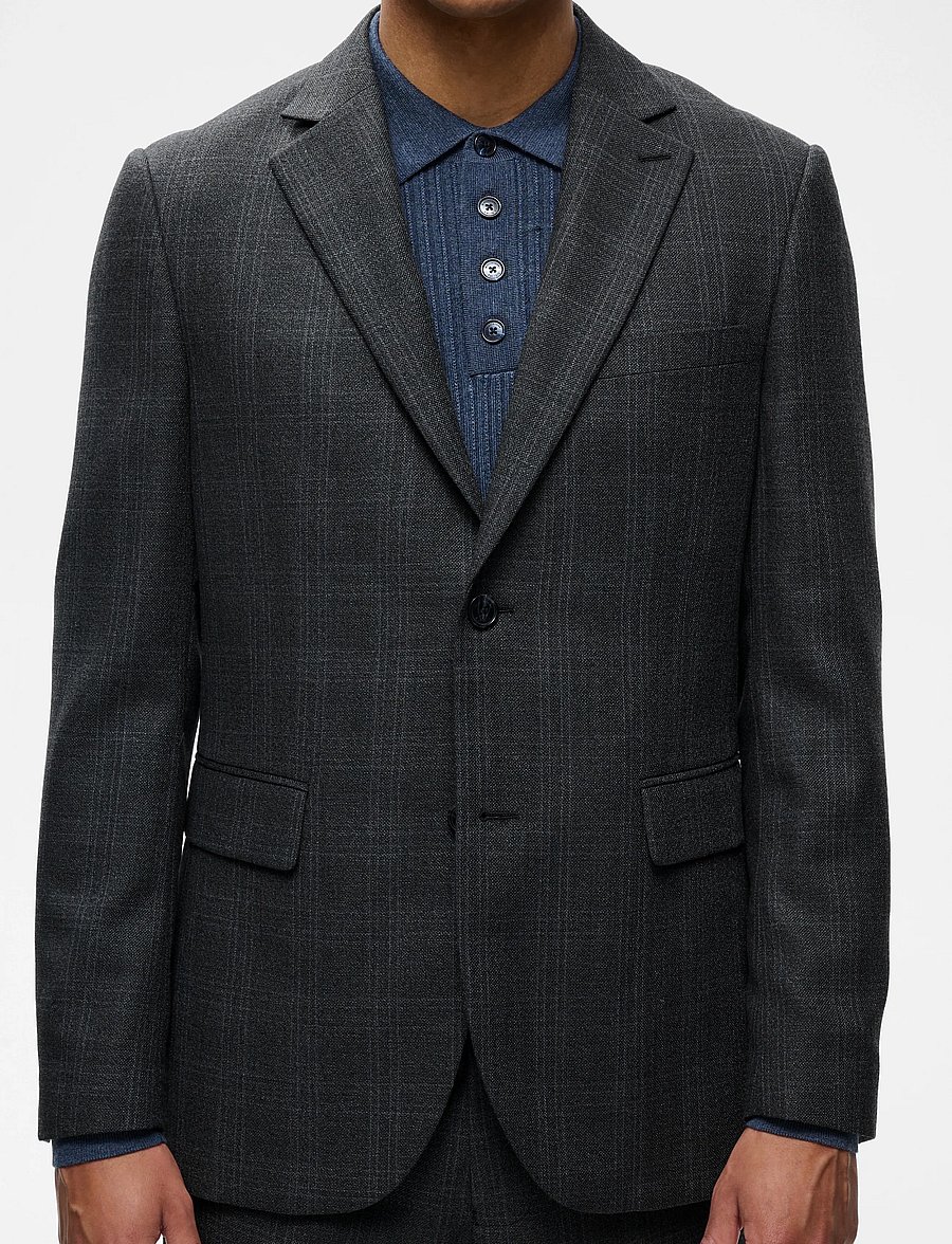 Matinique - MAcharles - einreiher - dark grey melange - 4