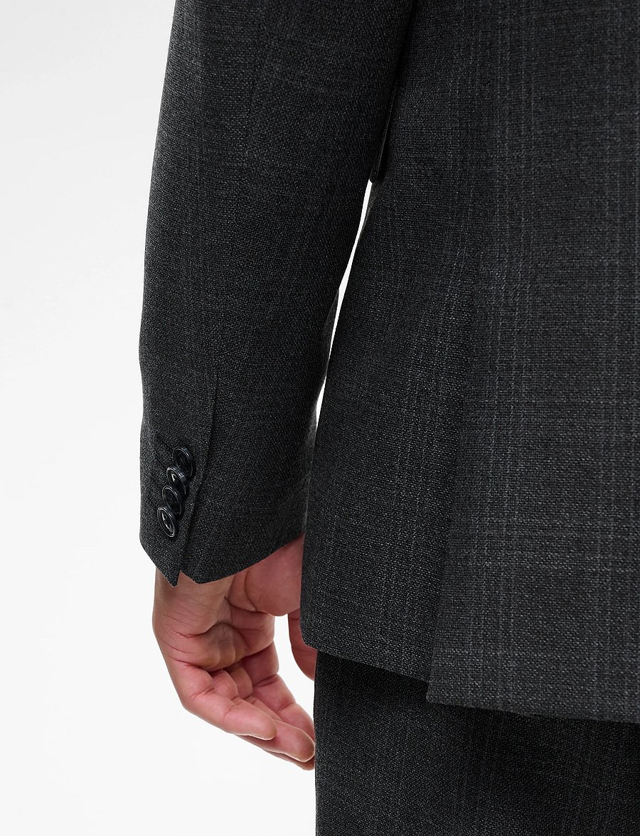 Matinique - MAcharles - einreiher - dark grey melange - 5