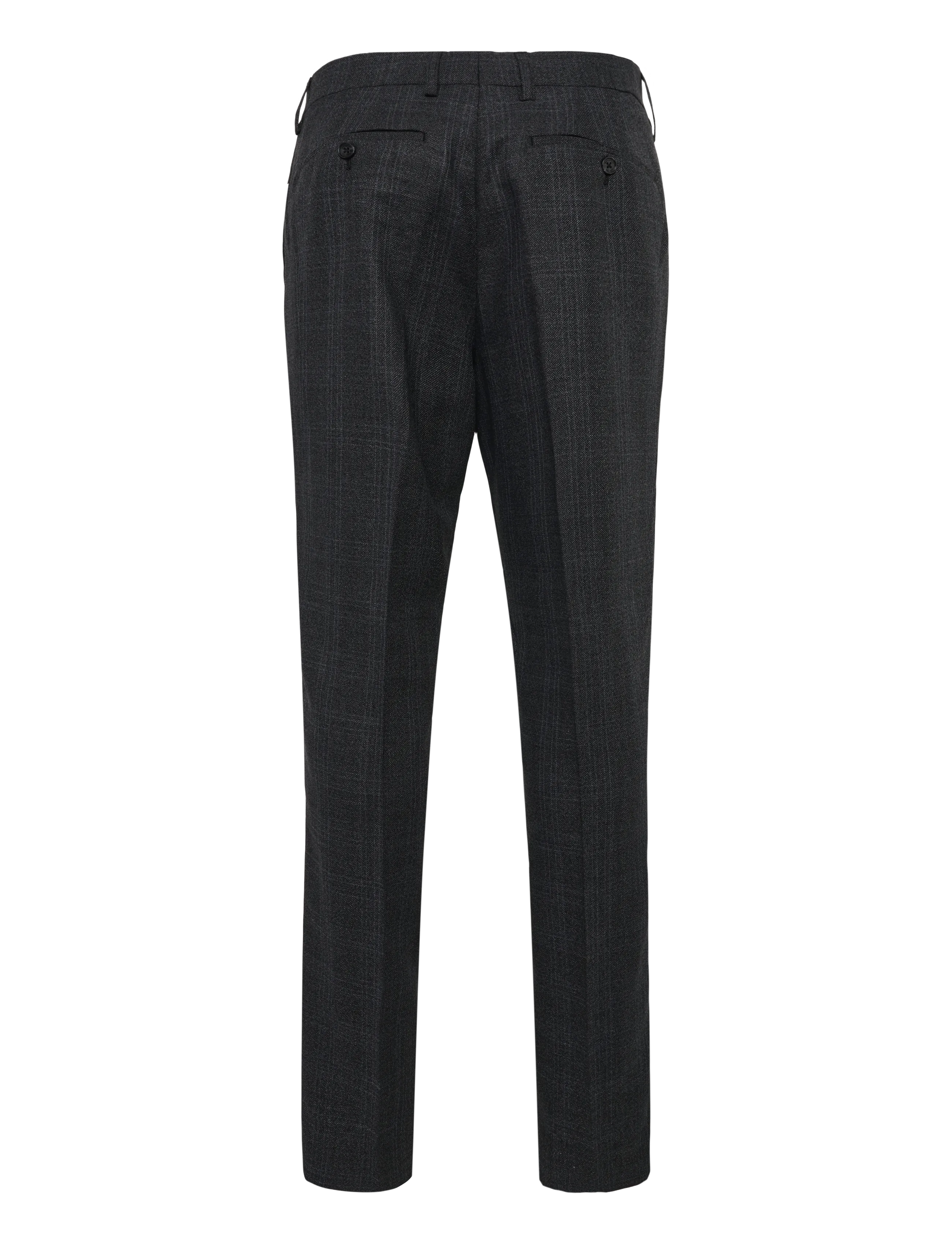 Matinique - MAwesley Pant - Ülikonnapüksid - dark grey melange - 2
