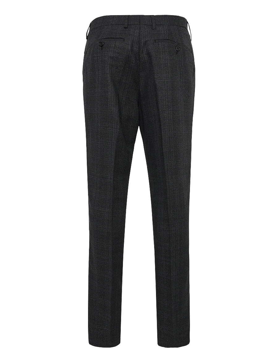 Matinique - MAwesley Pant - Ülikonnapüksid - dark grey melange - 2