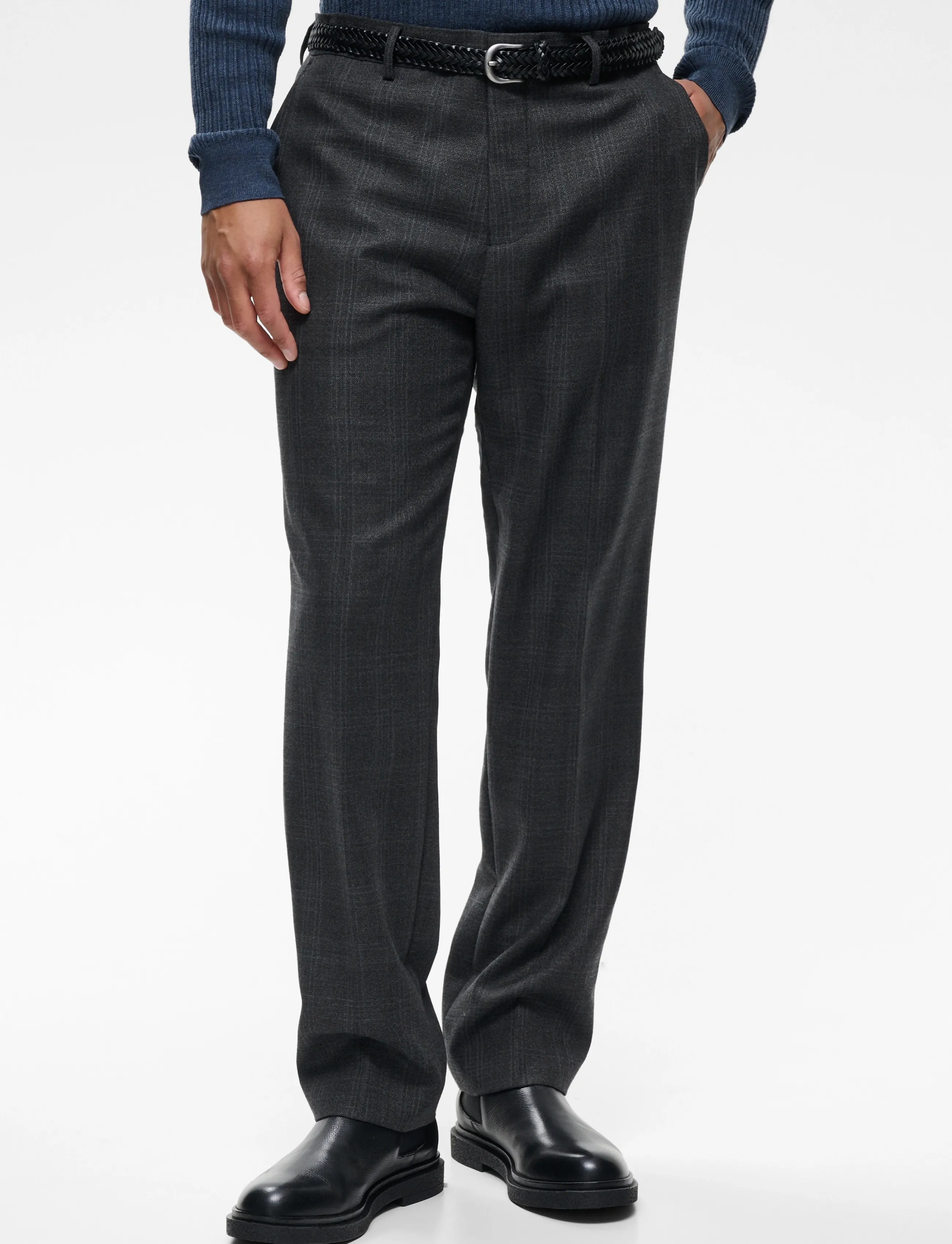 Matinique MAwesley Pant - Clothing - DARK GREY MELANGE / grey