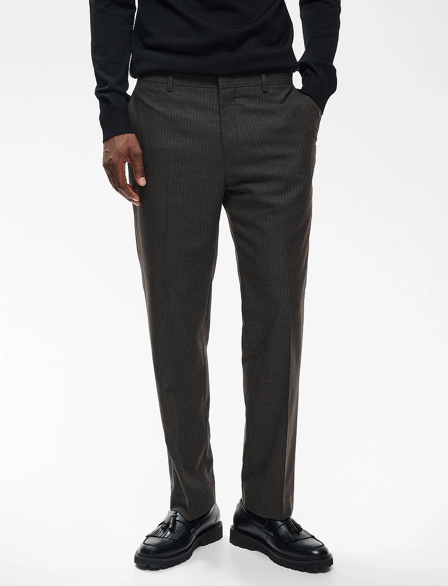 Matinique - MAwesley Pant - suit trousers - turkish coffee - 0
