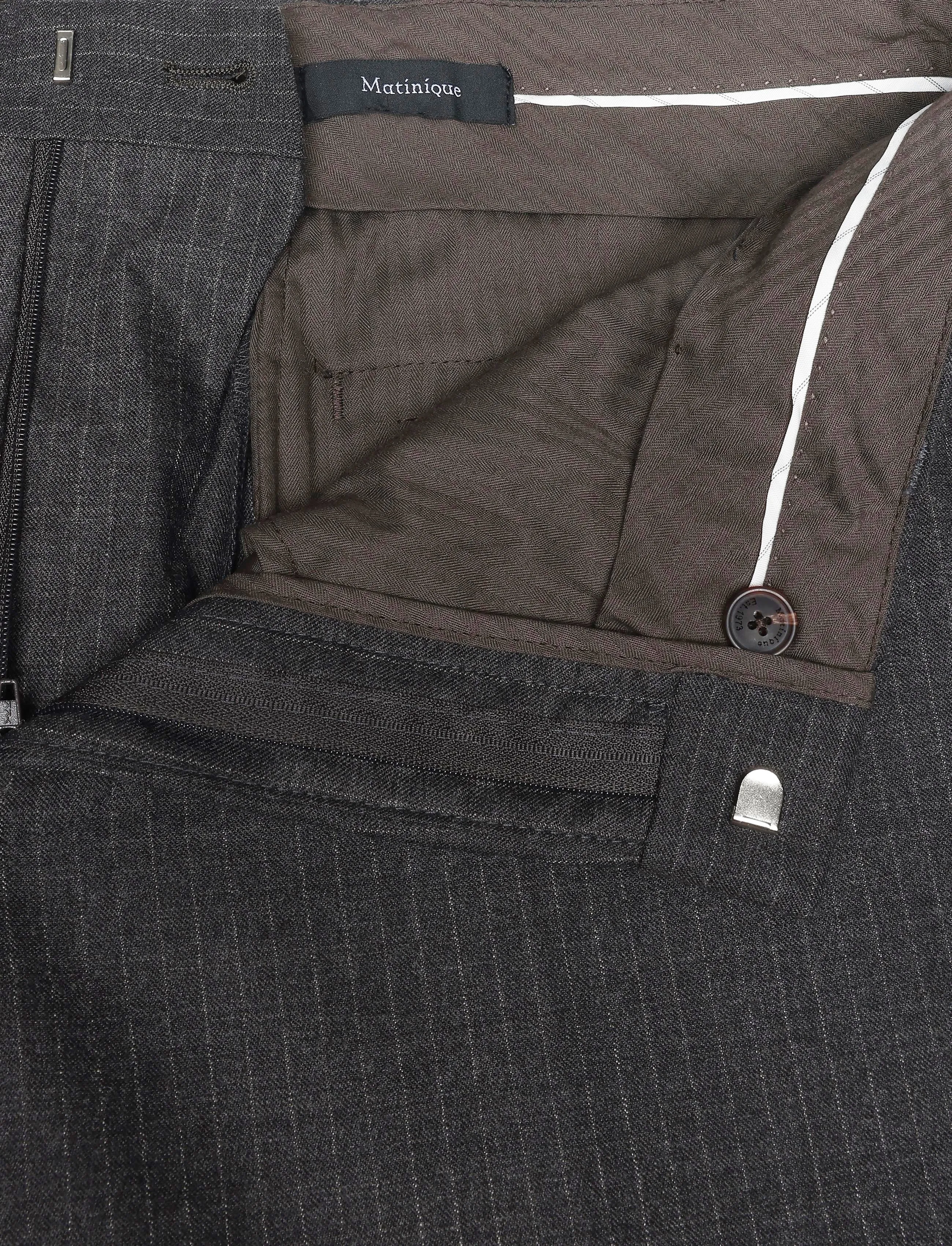 Matinique - MAwesley Pant - anzugshosen - turkish coffee - 4