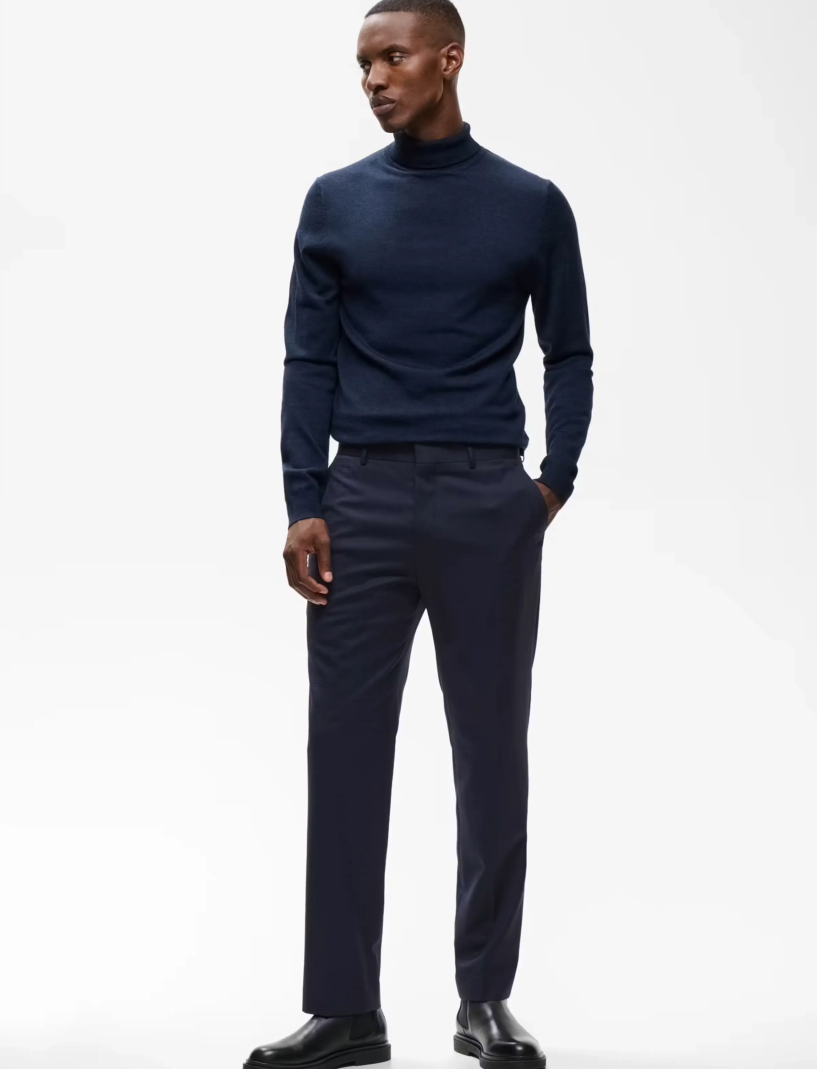 Matinique MAwesley Pant - Inspiration - DARK NAVY / navy