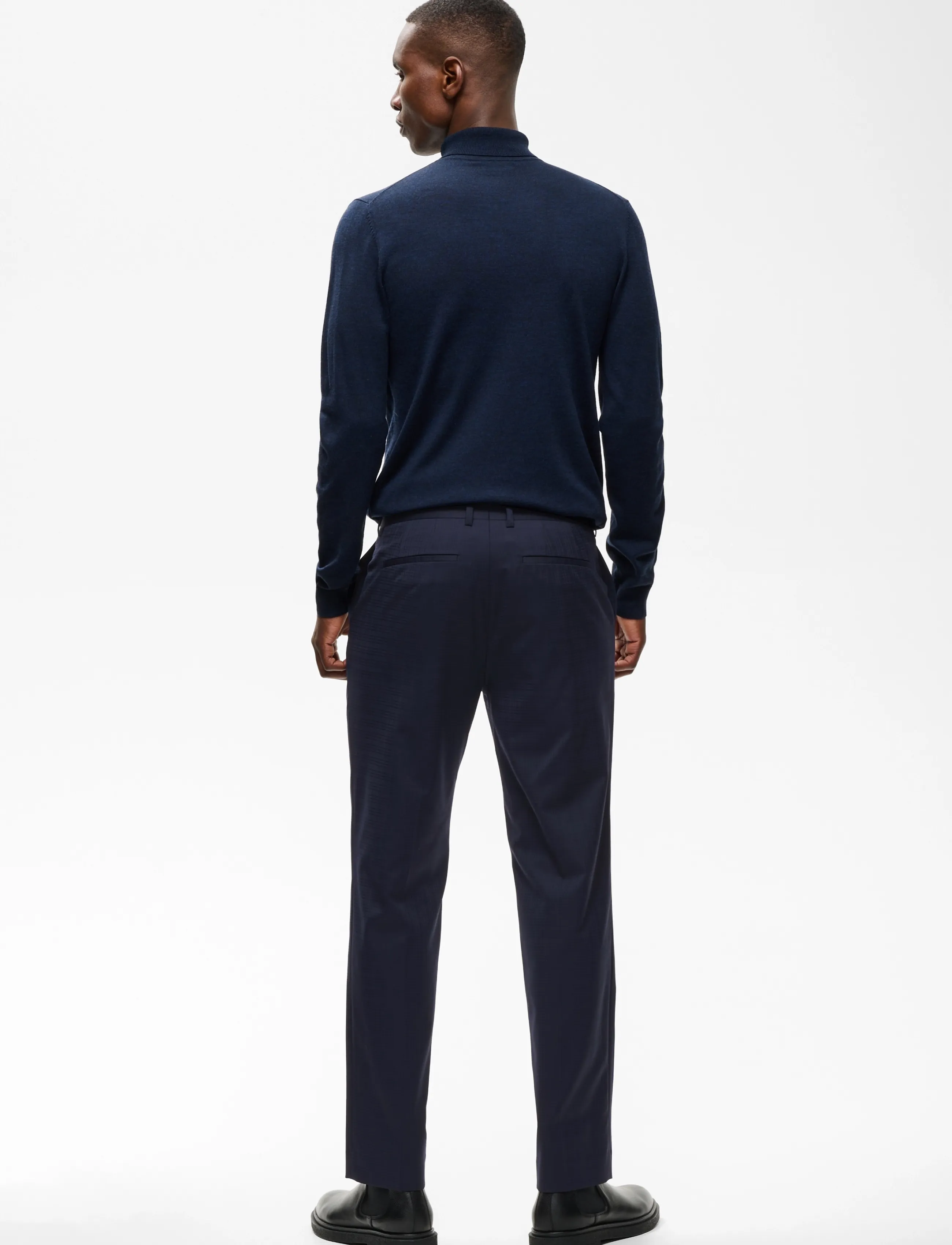 Matinique - MAwesley Pant - anzugshosen - dark navy - 2