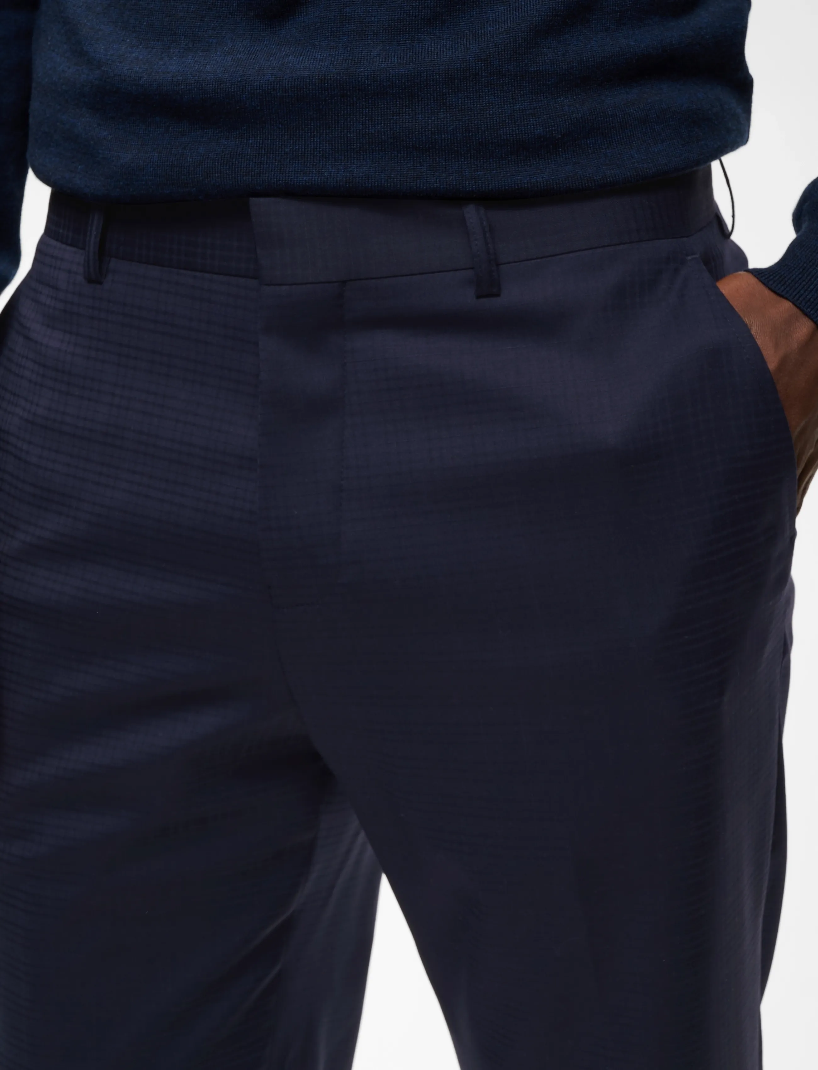Matinique - MAwesley Pant - anzugshosen - dark navy - 3