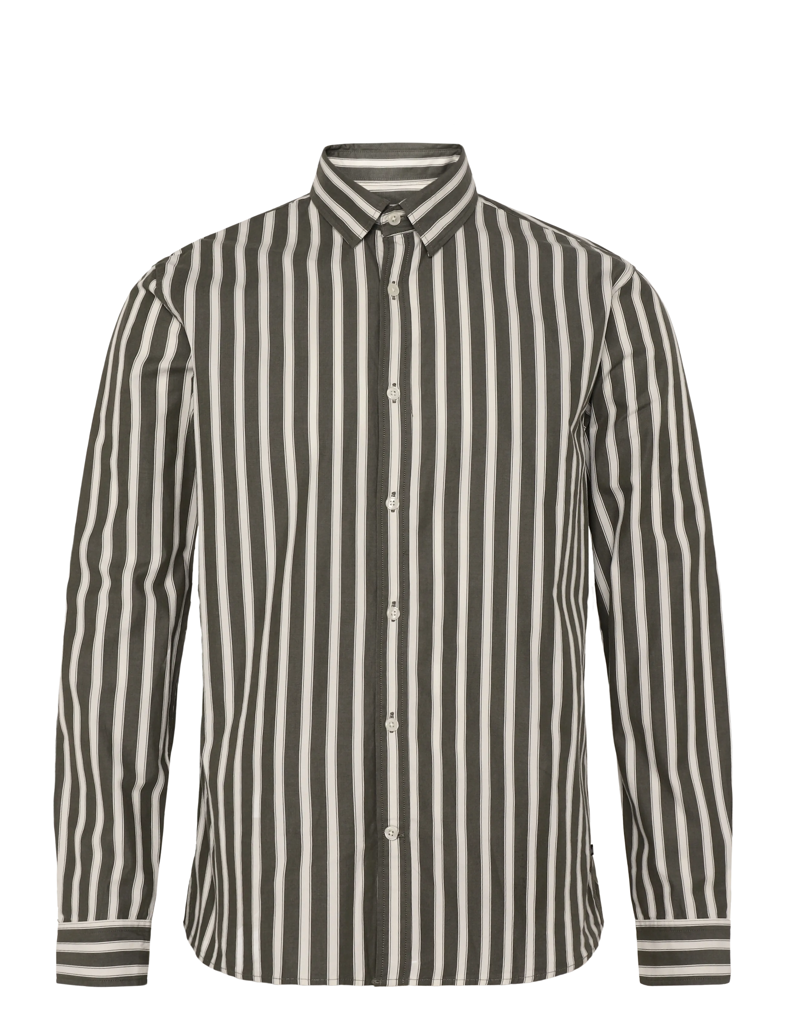 Matinique - MAChristaldo - stribede skjorter - olive night - 1