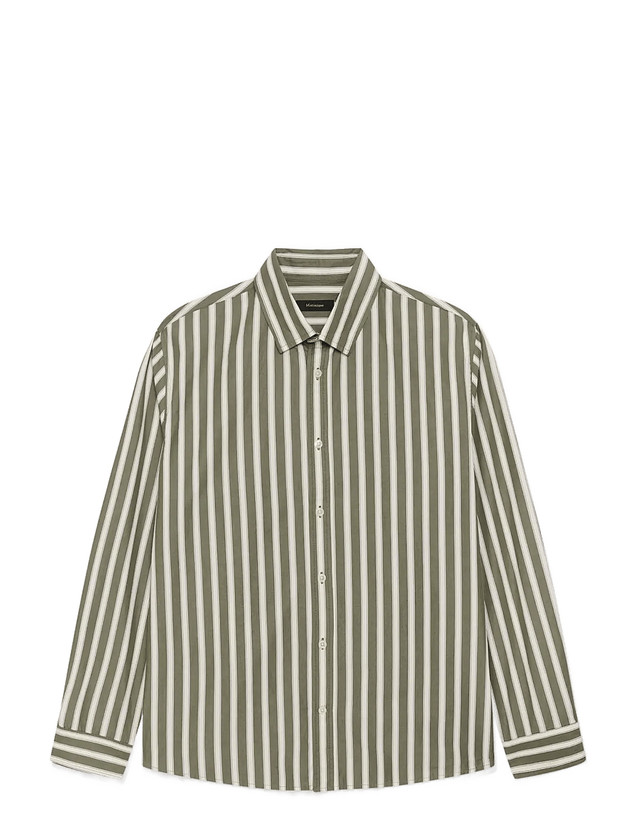 Matinique - MAChristaldo - gestreifte hemden - olive night - 1