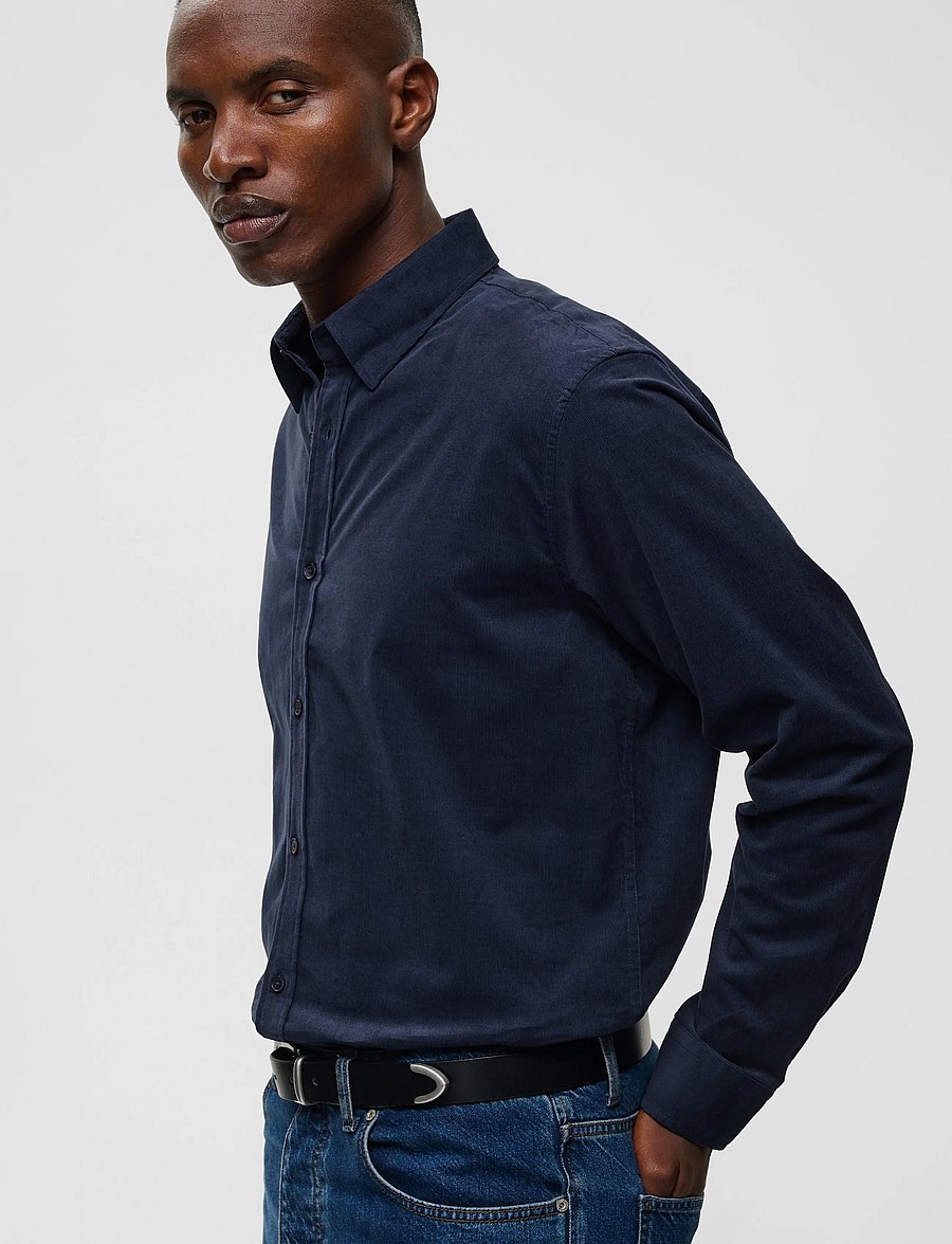 Matinique - MAChristaldo - casual shirts - dark navy - 5