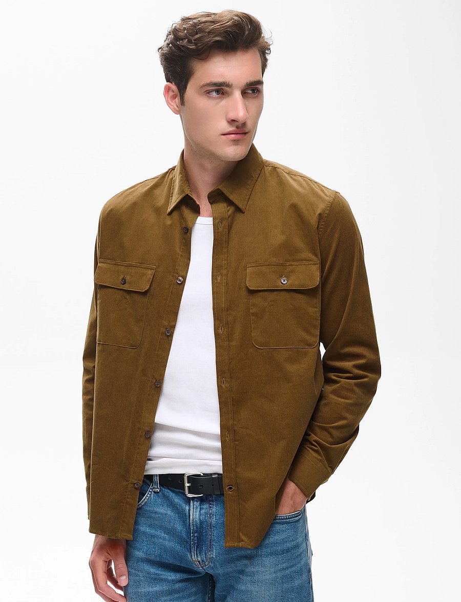 Matinique - MAChristaldo - casual overhemden - sepia - 0